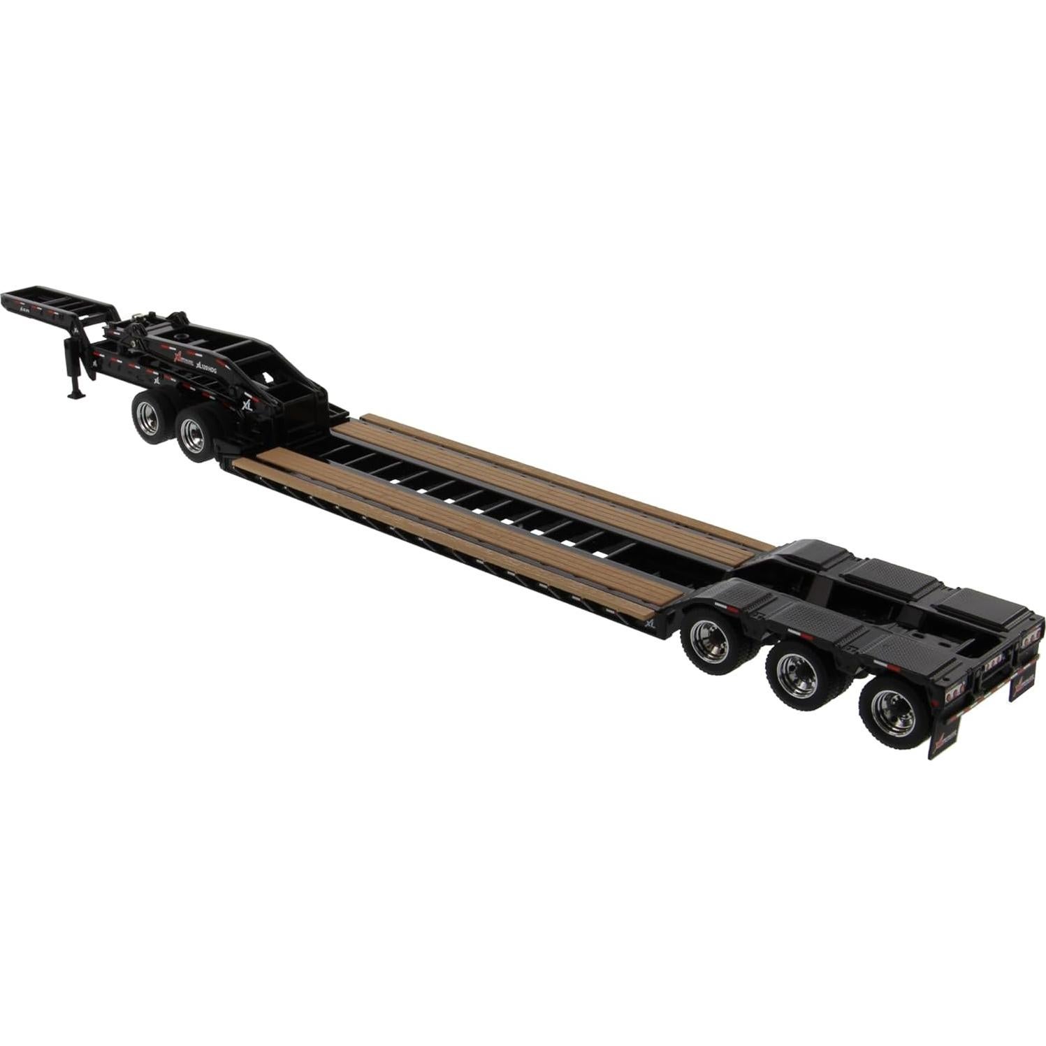 Remolque Bajo HDG Diecast Masters 1:50 con Jeep y 2 Impulsores