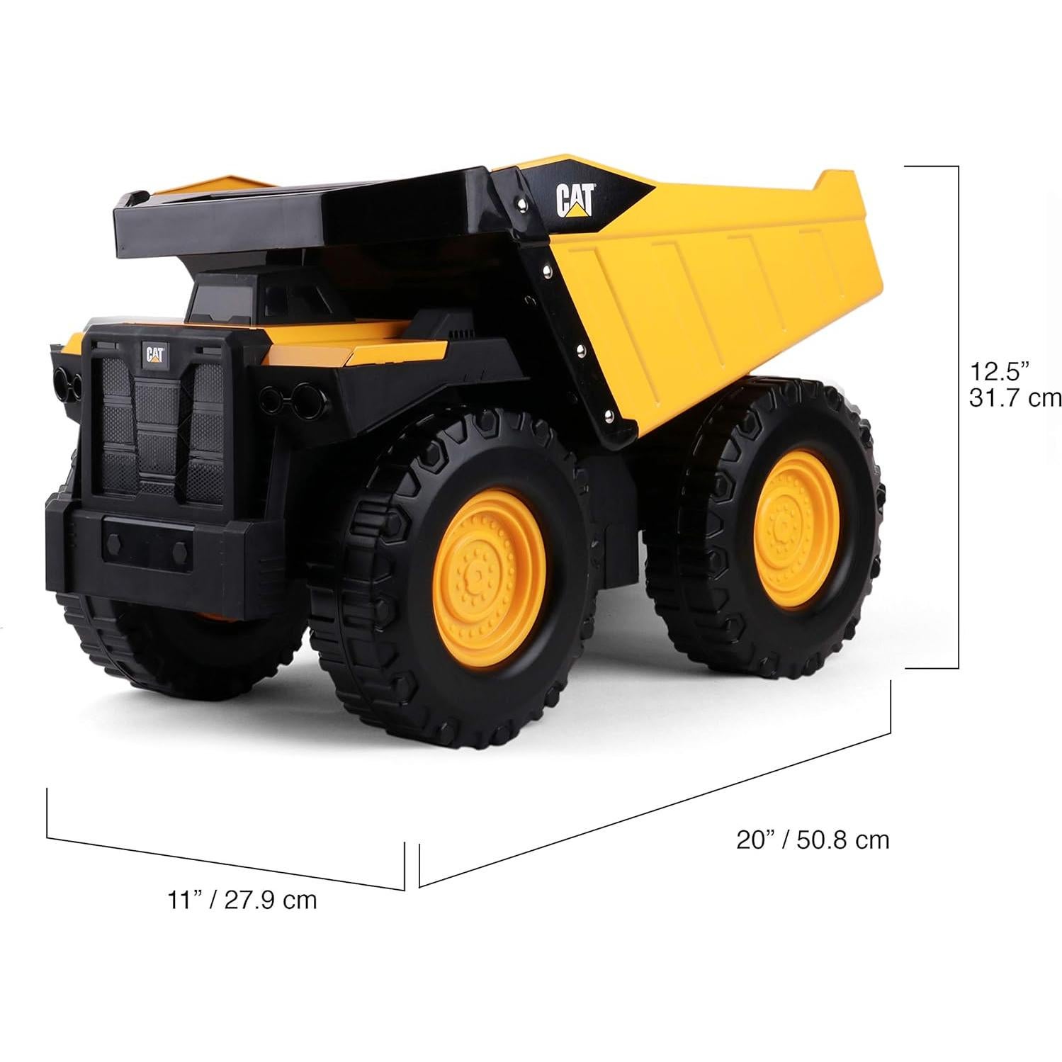 Camión Volquete de Acero CAT 50.8 cm - Juguete Resistente