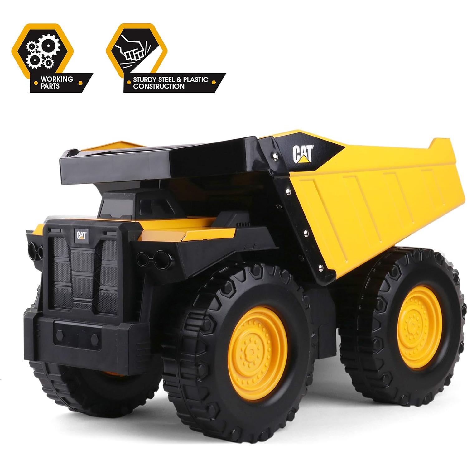 Camión Volquete de Acero CAT 50.8 cm - Juguete Resistente