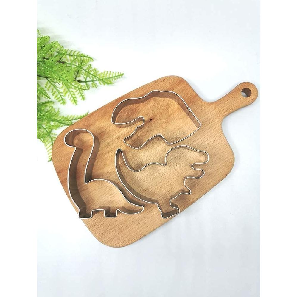 Juego de Cortadores de Galletas de Dinosaurio LUBTOSMN - 7 Piezas