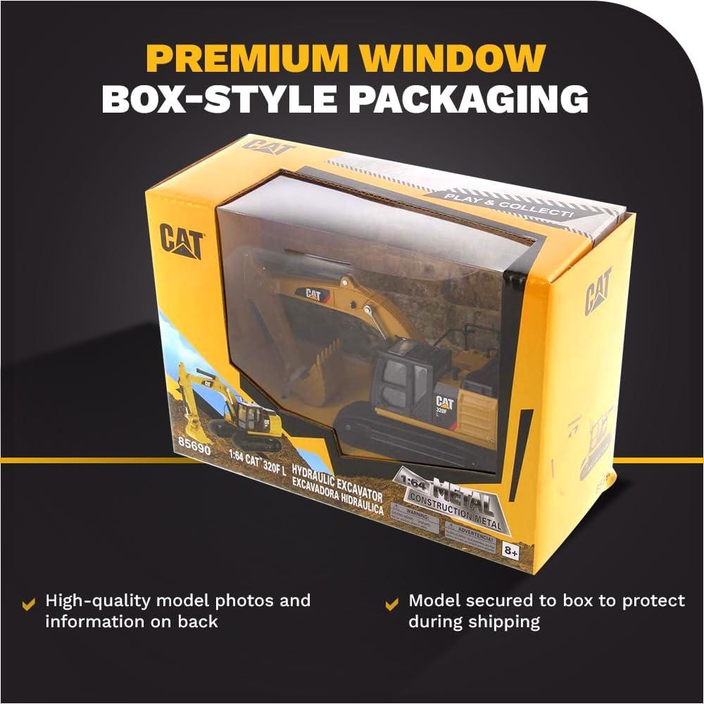 Excavadora Hidráulica Caterpillar 320F Diecast 1:64 Detalles