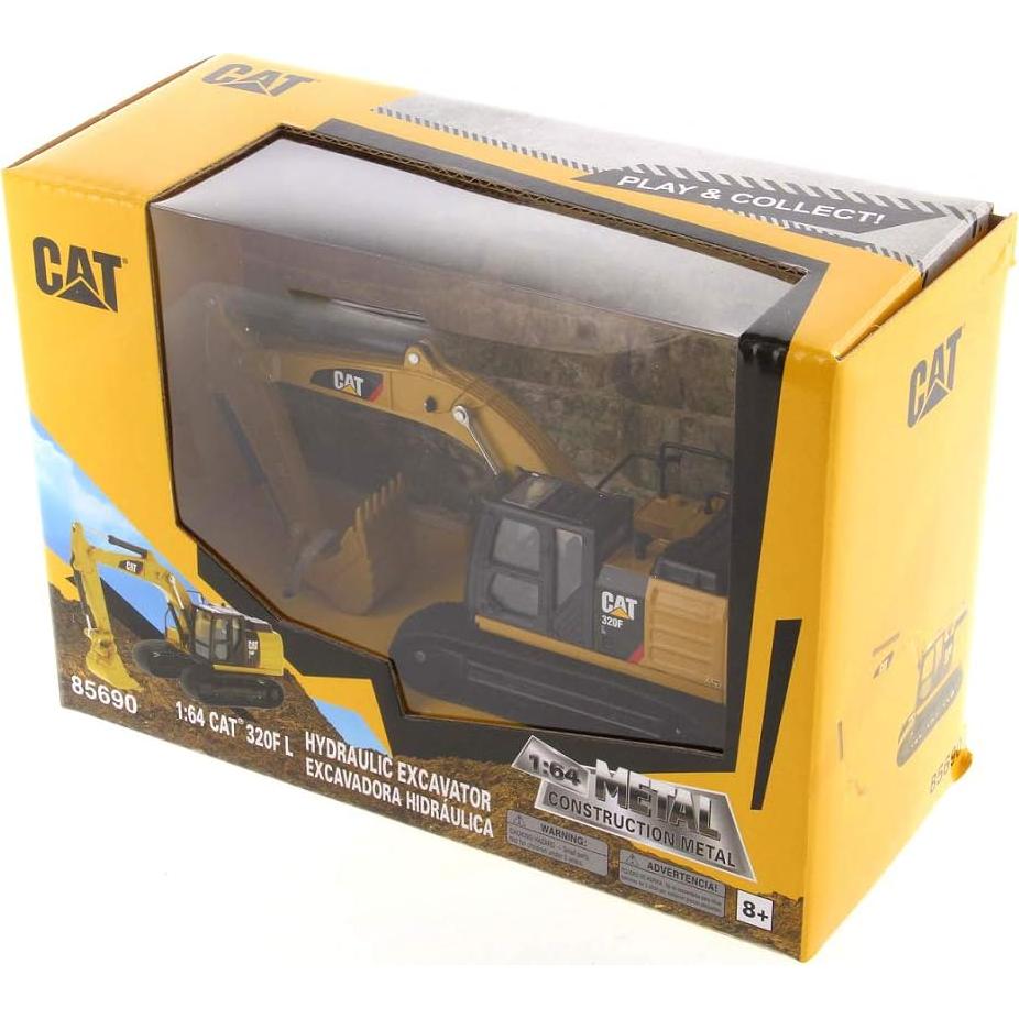 Excavadora Hidráulica Caterpillar 320F Diecast 1:64 Detalles