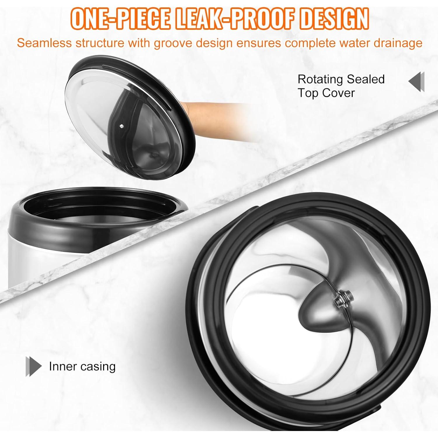 Dispensador de Bebidas Aislado VEVOR 9.2L Acero Inoxidable