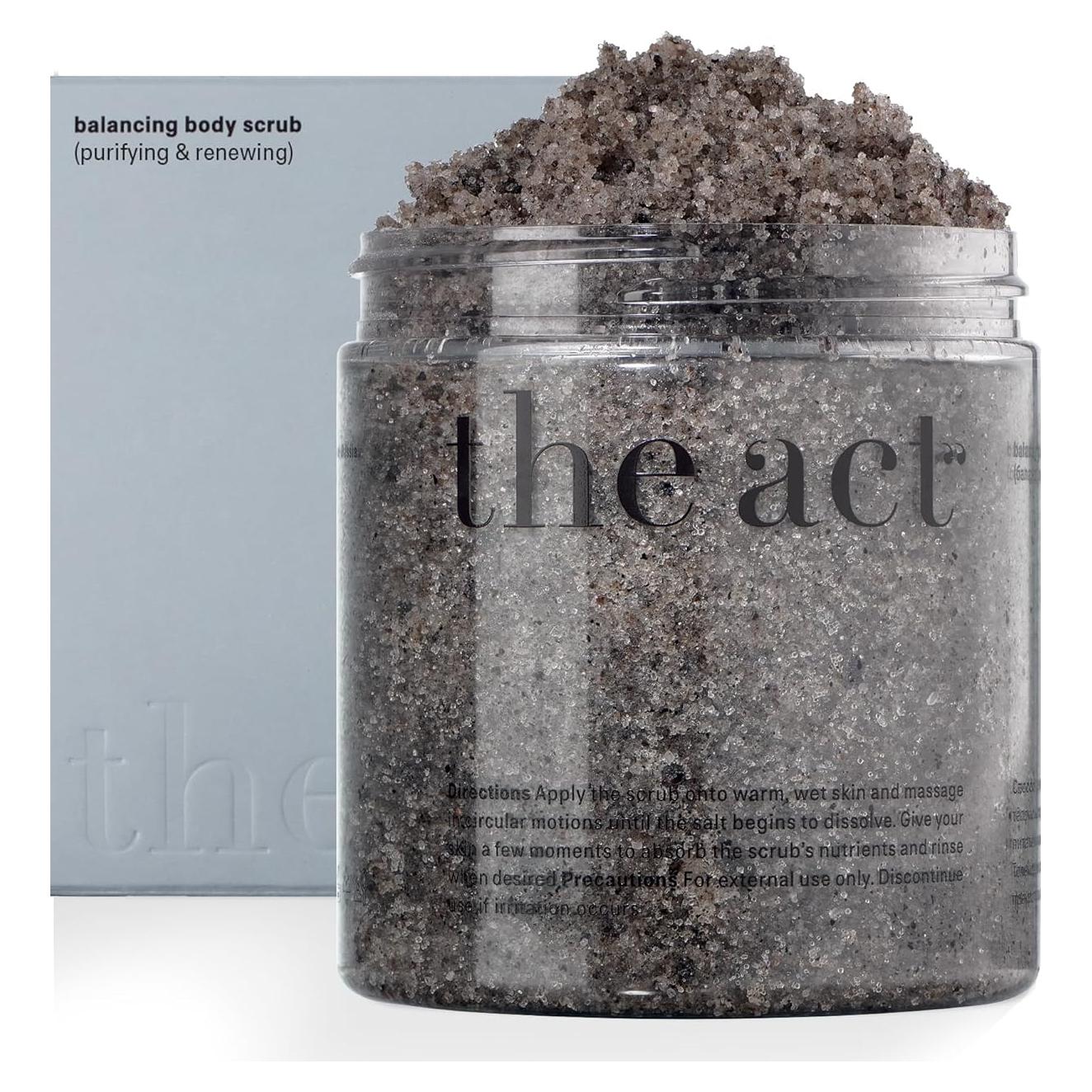 Exfoliante Corporal Equilibrante The Act 300g - Comino Negro