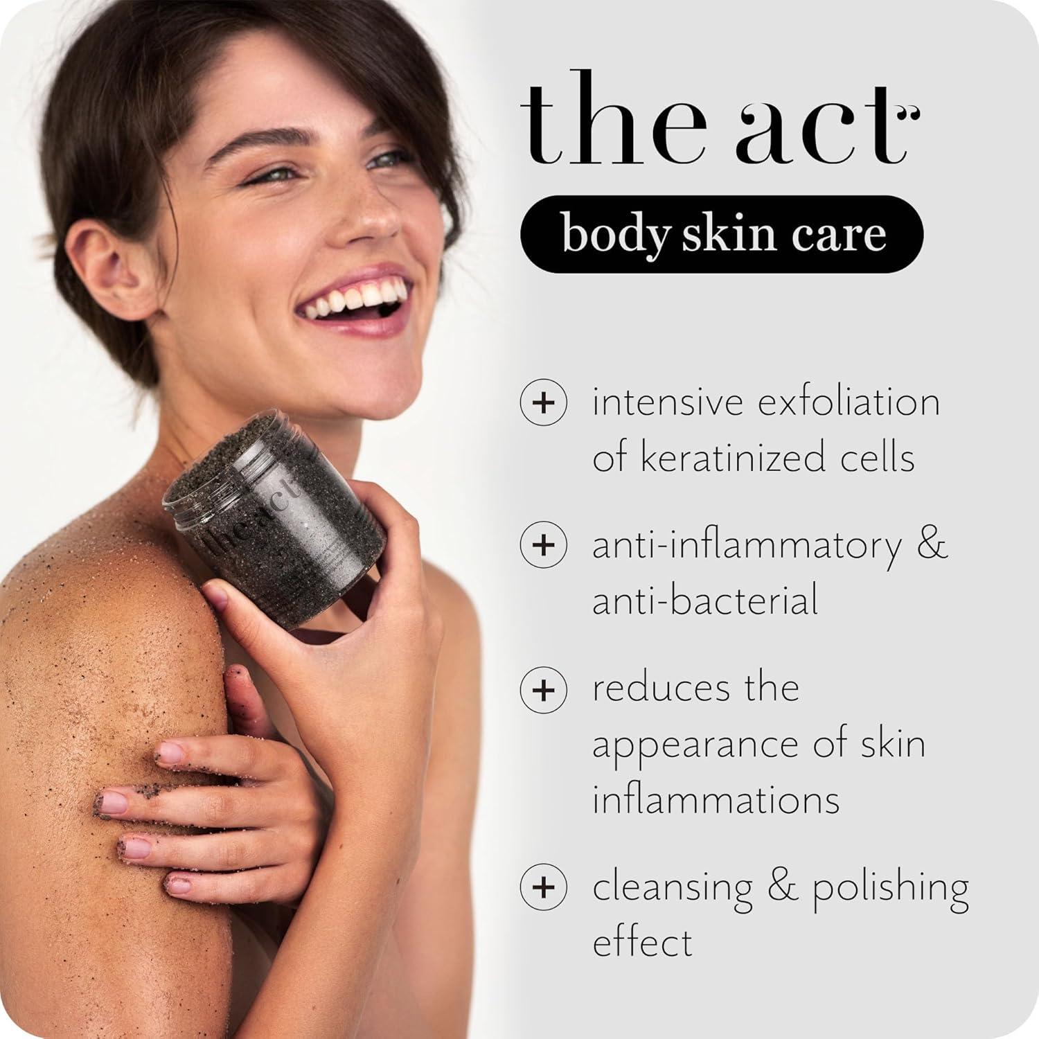 Exfoliante Corporal Equilibrante The Act 300g - Comino Negro