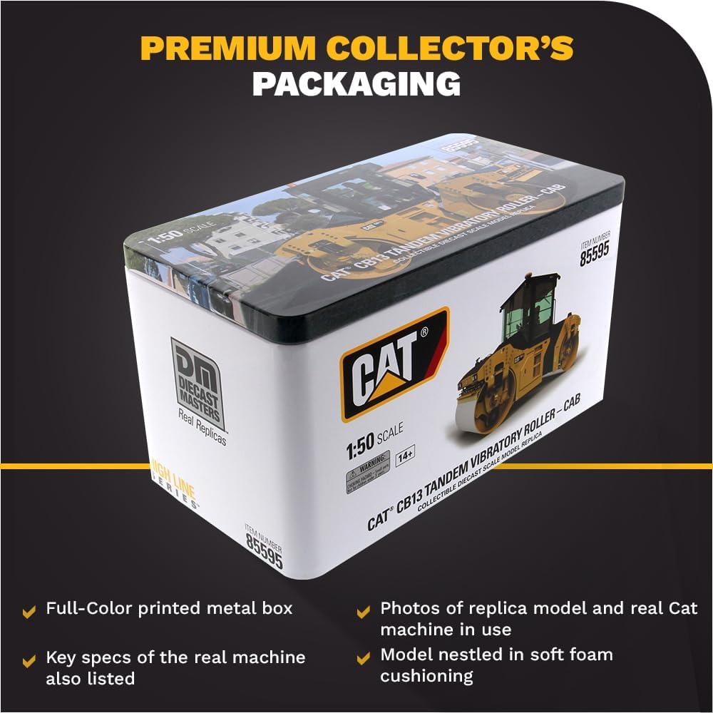 Compactador Utilitario Caterpillar CB-2.7 Diecast Masters 85593