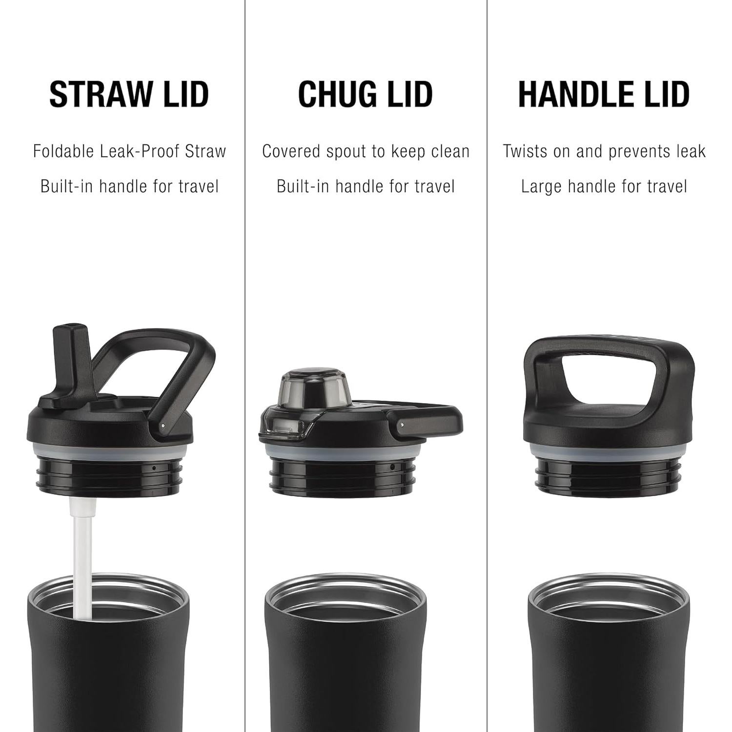 Botella de Agua ZULU Core 32oz Acero Inoxidable Salvia