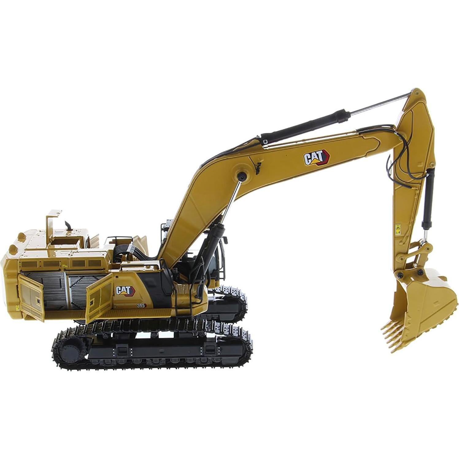 Excavadora Hidráulica Caterpillar 395 Amarilla 1/50 Diecast