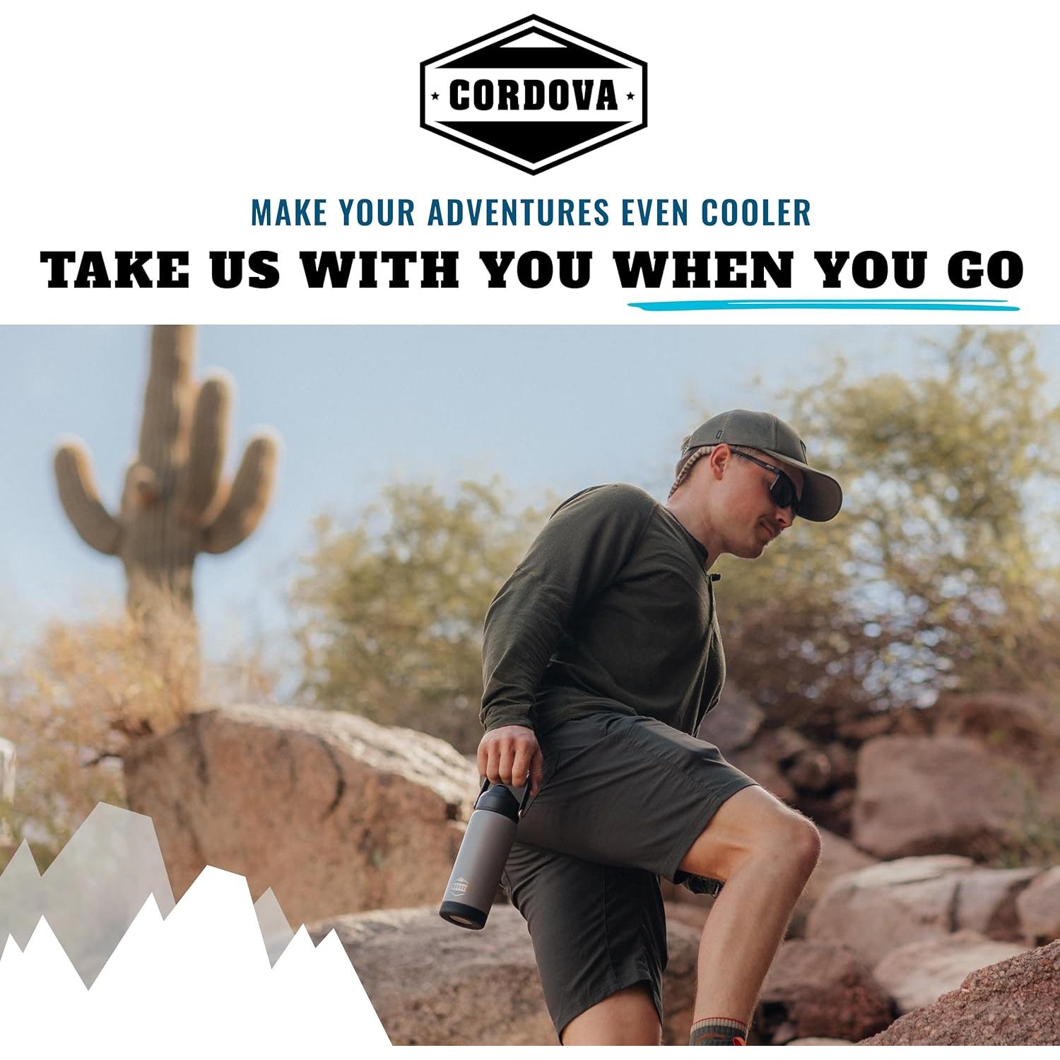 Botella de Agua Cordova Outdoors Trailhead 0.5L Doble Pared