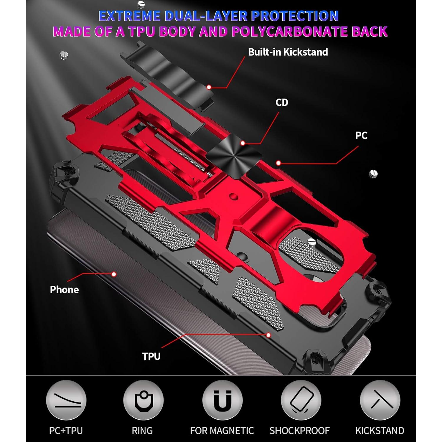 Funda Asuwish para Xiaomi Redmi Note 9 Pro/9S/Pro Max con Protector de Pantalla