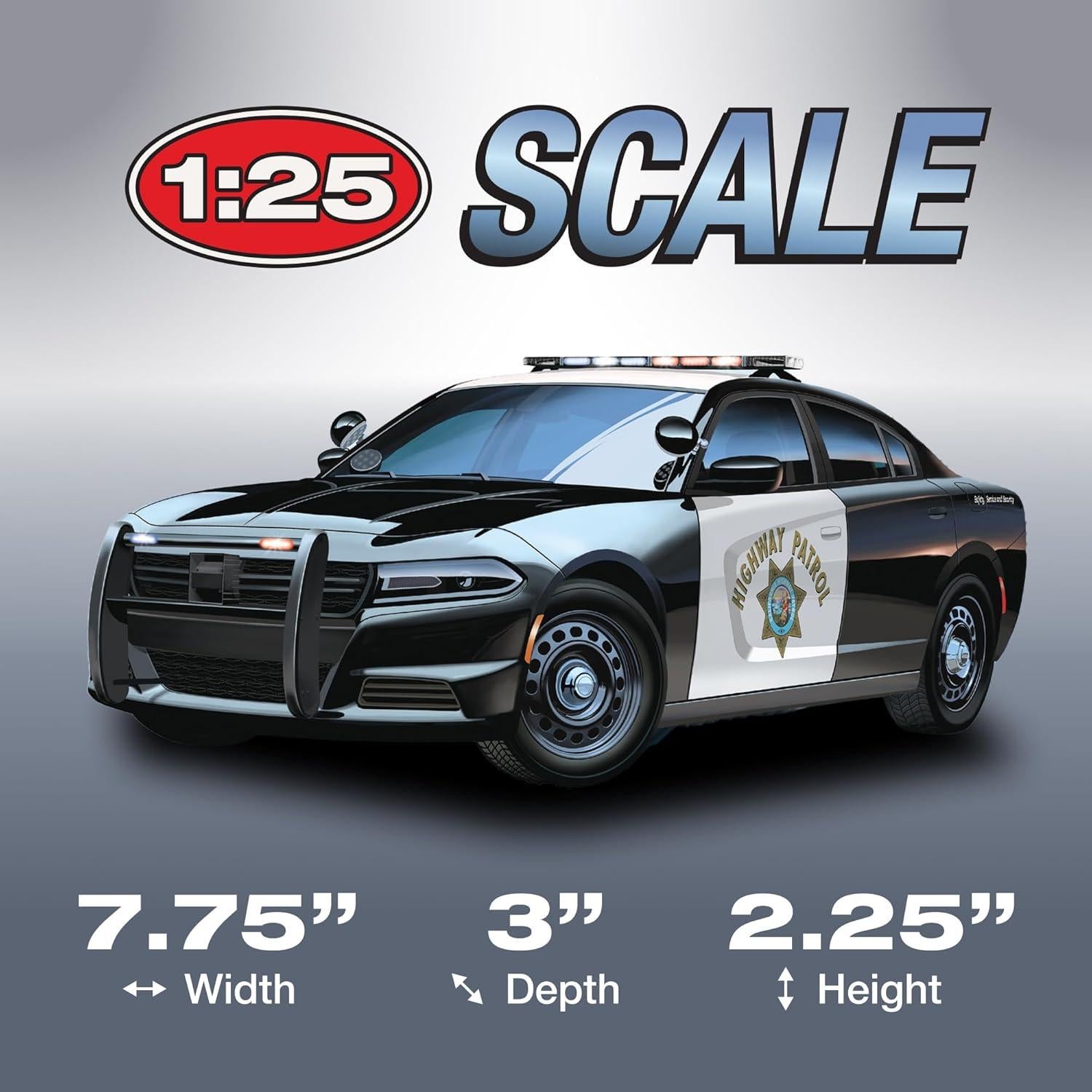 Kit de Modelo AMT 2021 Dodge Charger Policía 1:25