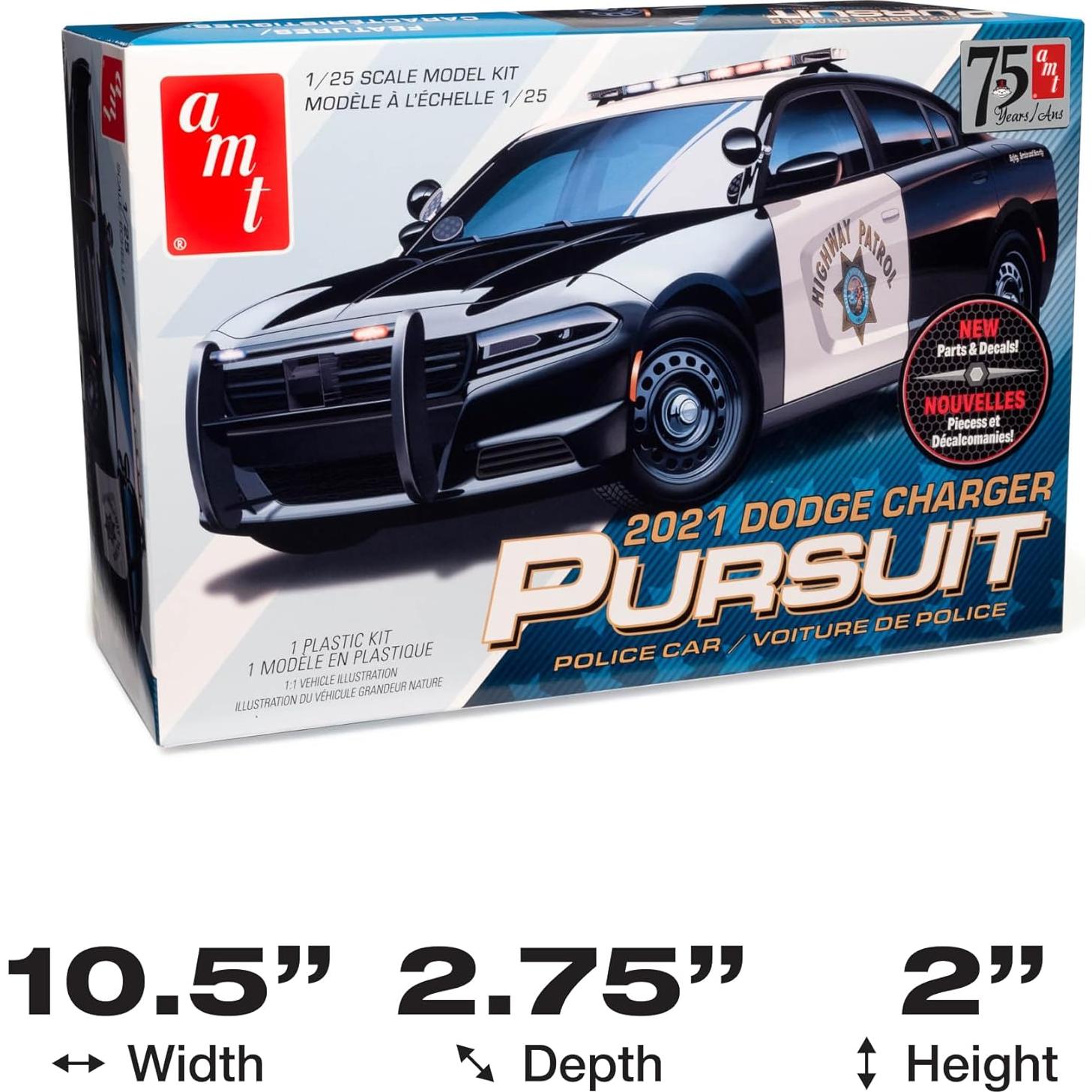 Kit de Modelo AMT 2021 Dodge Charger Policía 1:25