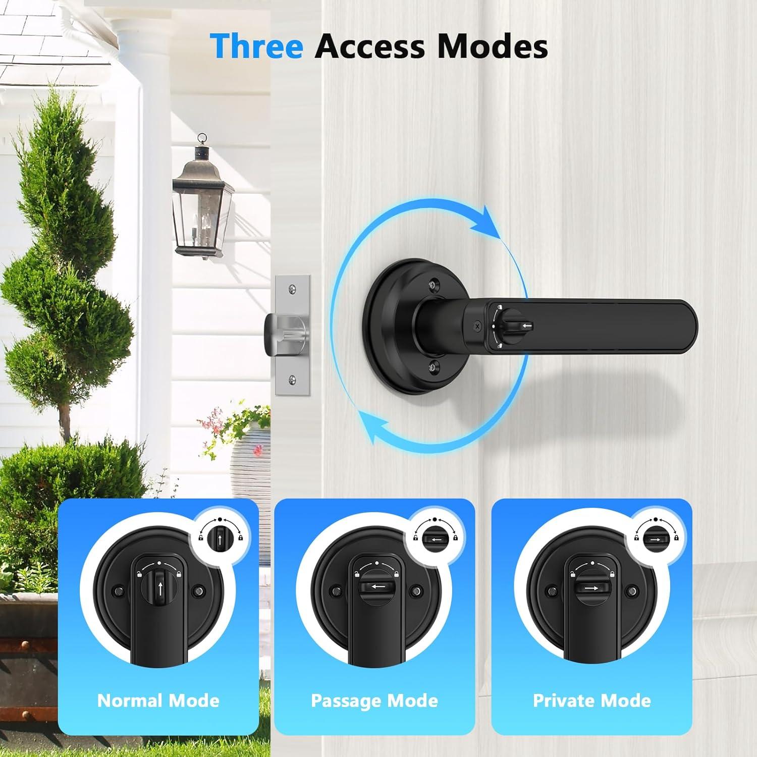 Cerradura Biométrica Sivmn L-B203 A PRO con Huella y Código