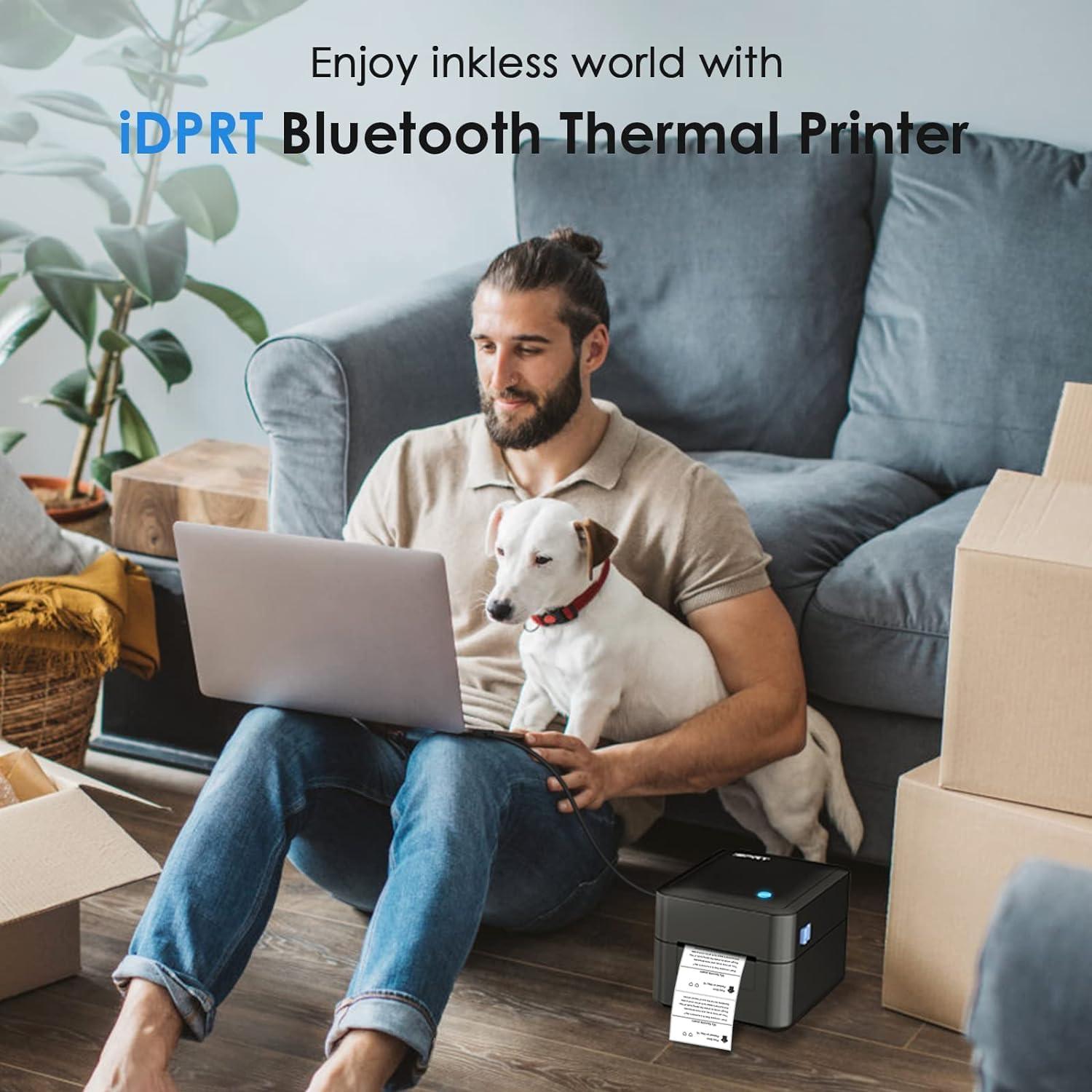 Impresora de Etiquetas Térmica iDPRT SP320 Bluetooth USB 203 DPI