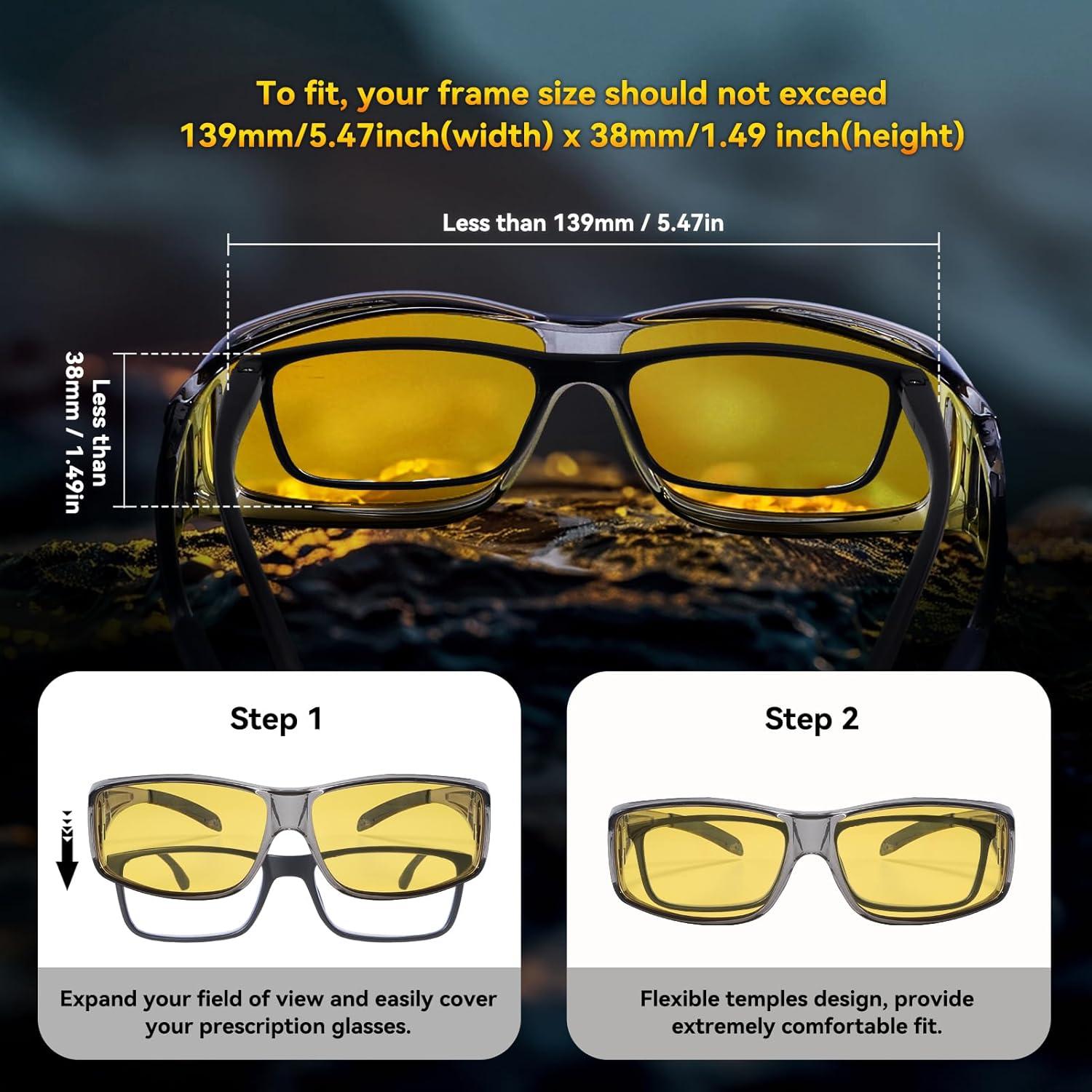 Gafas de Visión Nocturna Dollger para Gafas de Prescripción