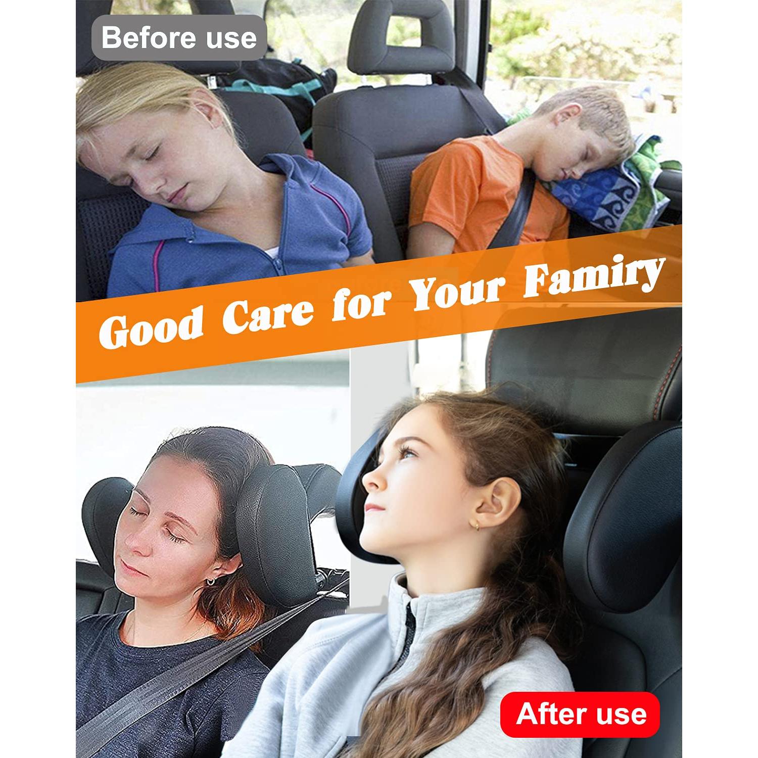 Almohada Reposacabezas JZCreater Ajustable 360° Beige