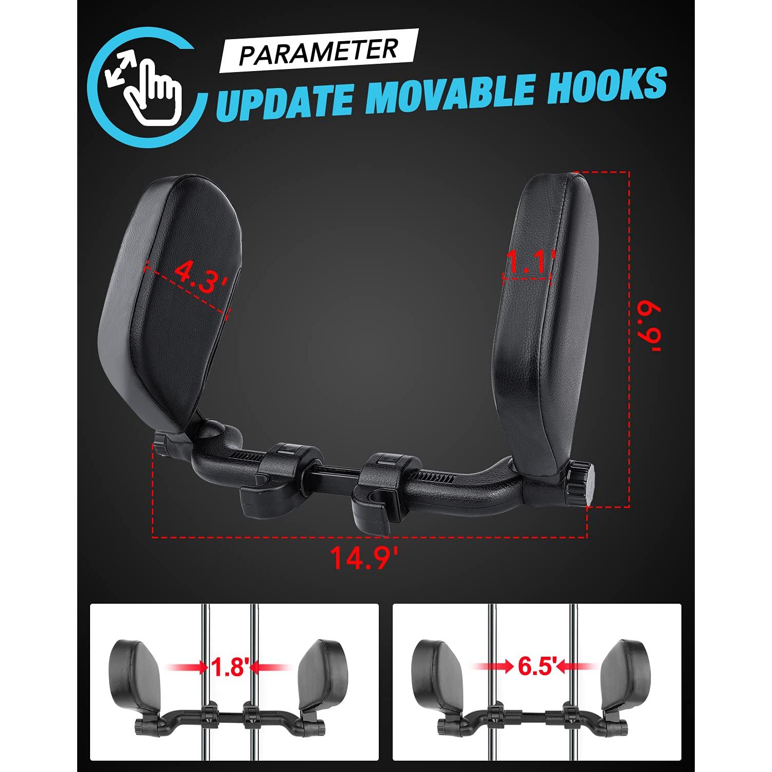 Almohada Reposacabezas JZCreater Ajustable 360° Beige