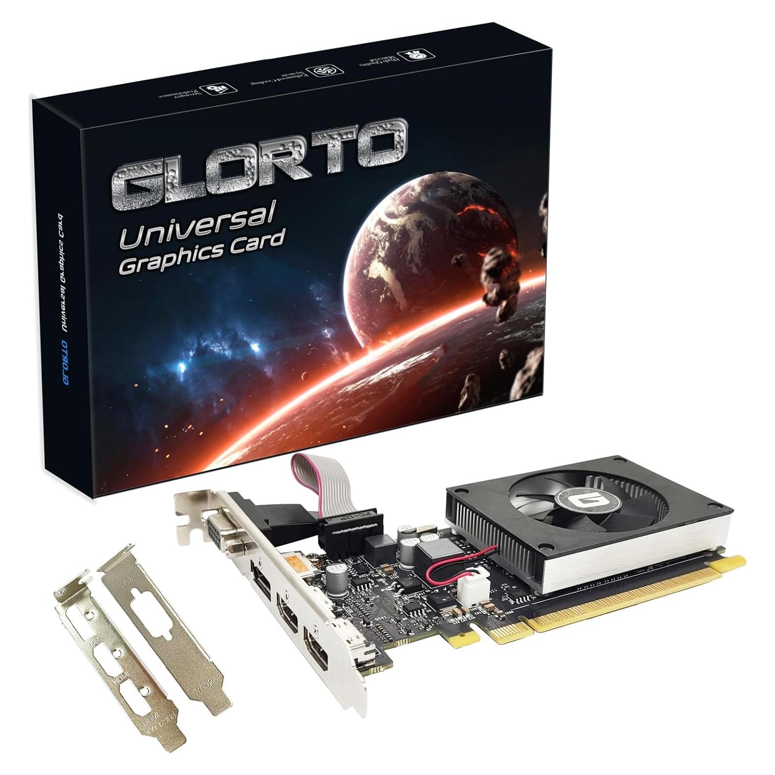 Tarjeta Gráfica Glorto GeForce GT 730 4GB HDMI DP VGA