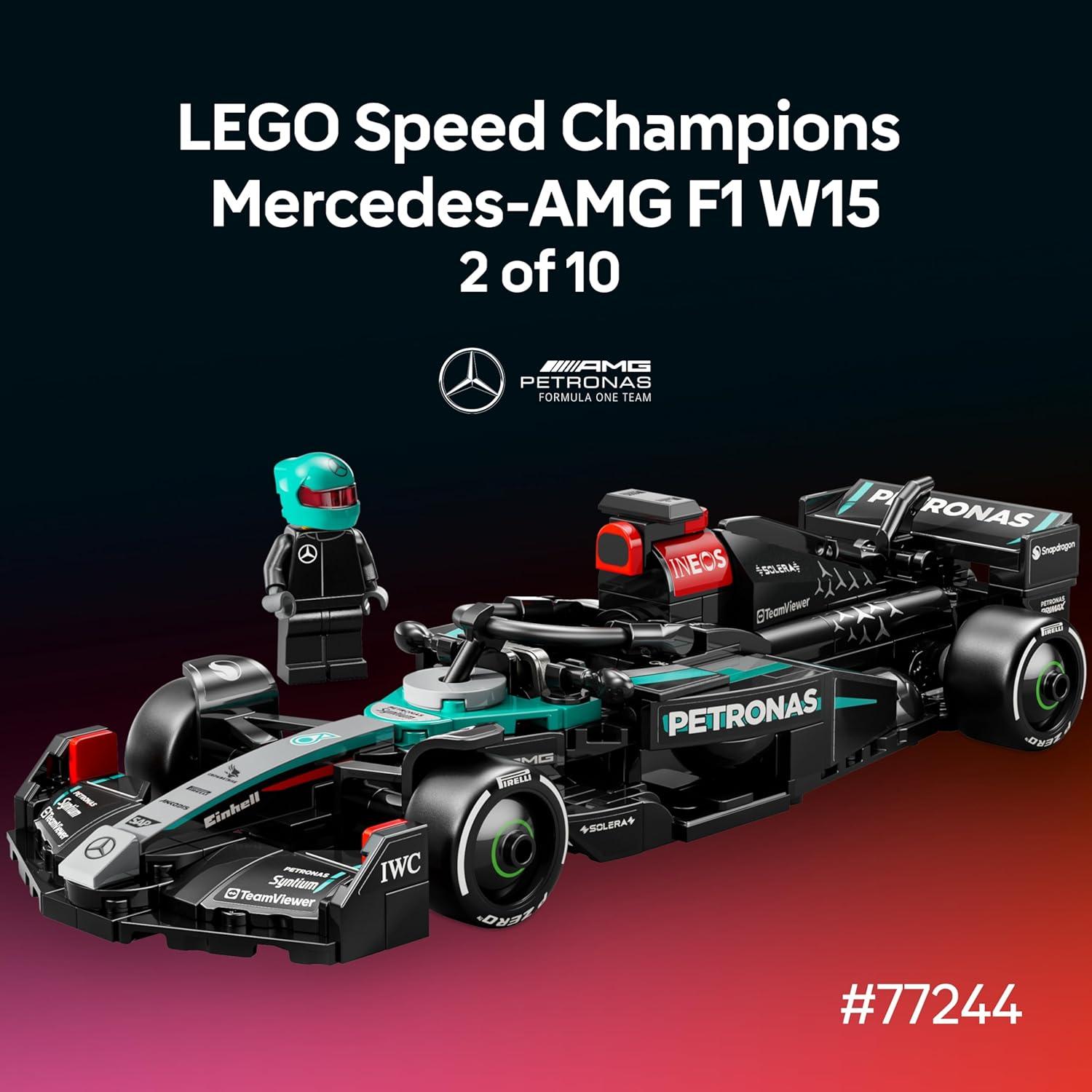 Paquete Coleccionista LEGO F1 2025 - 10 Sets + Póster Exclusivo