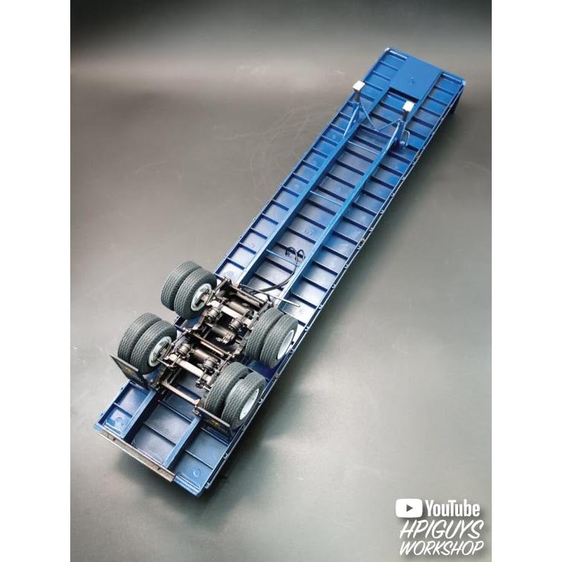 Kit a Escala 1:25 Remolque Plano AMT Fruehauf 120 Piezas