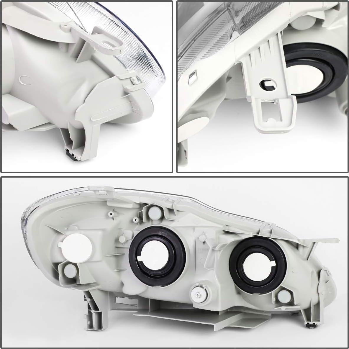 Lámpara de Faro Halógeno Auto Dynasty Izquierdo Toyota Corolla 2003-2008