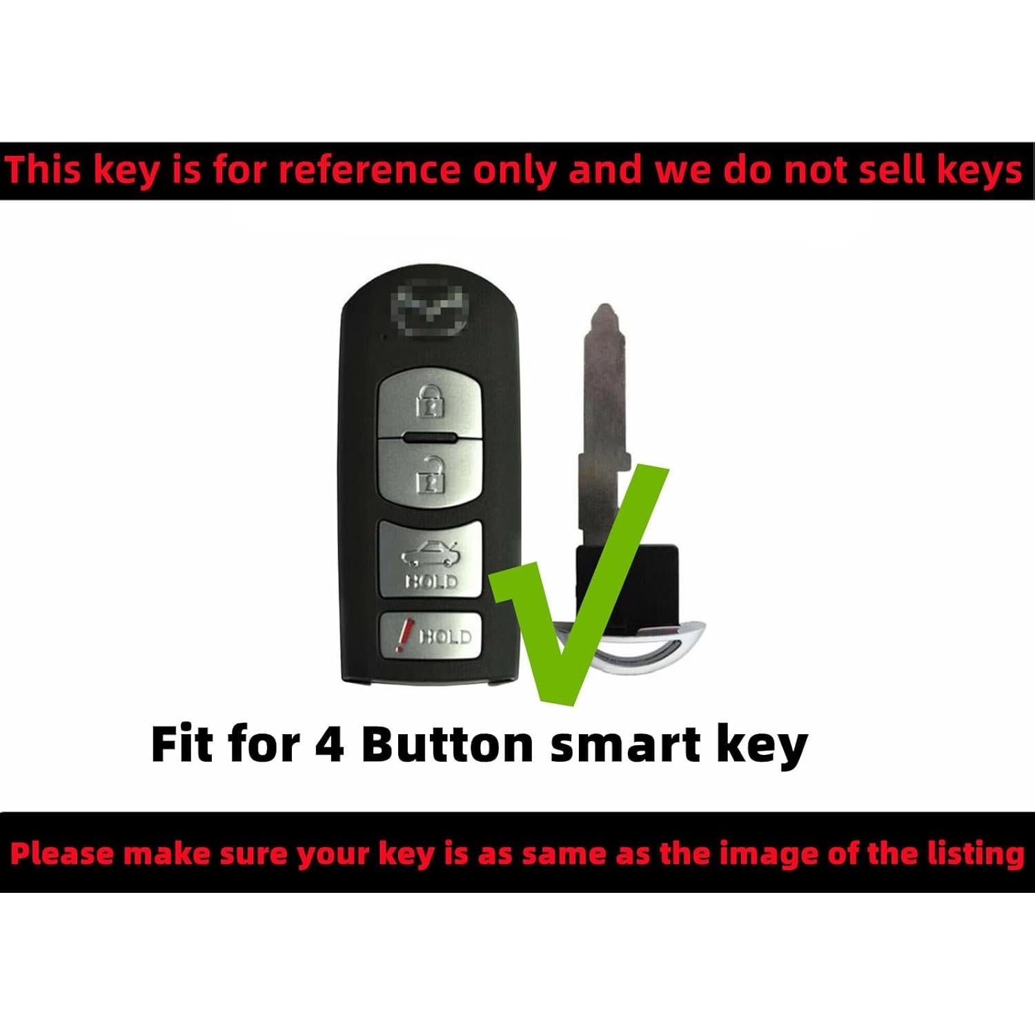 TPU Key Fob Cover Compatible with 2009-2019 Mazda 3 6 CX-5 CX-7 CX-9 MX-5 Miata Toyota Yaris iA Scion iA (Black/Black)