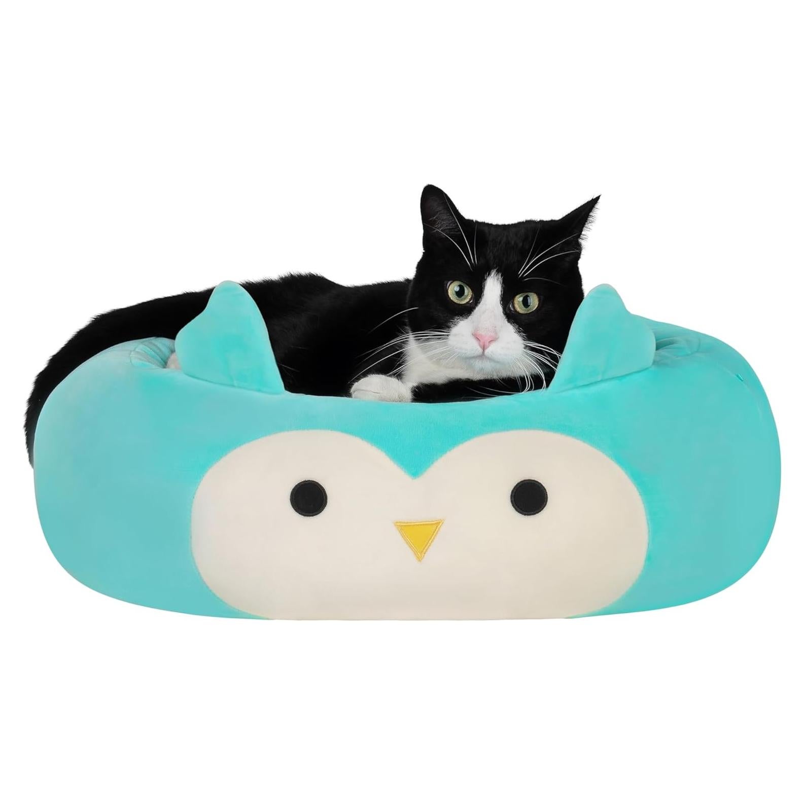 Cama para Mascotas Squishmallows Winston el Búho 50.8 cm - Jazwares