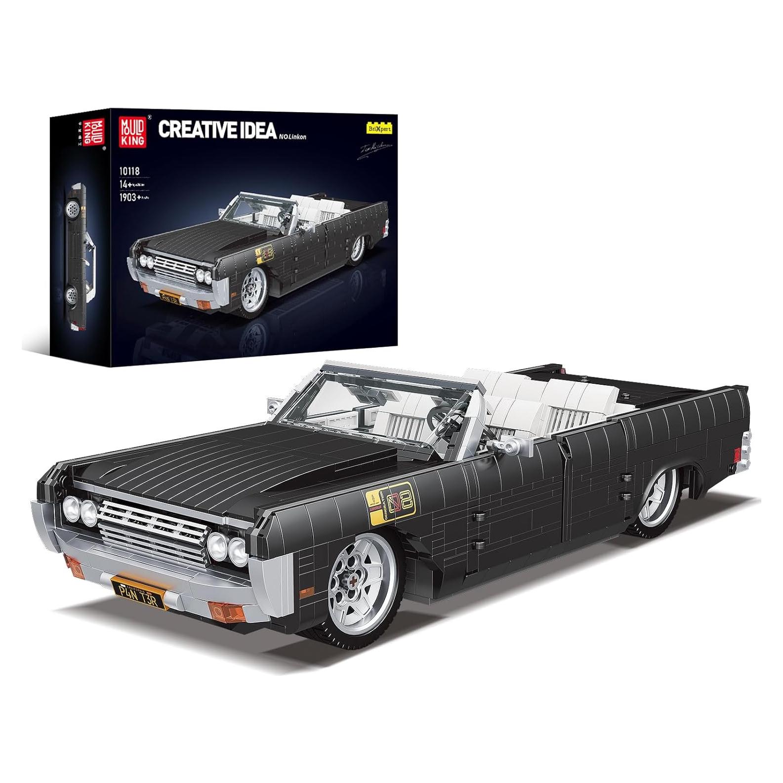 Mould King 10118 Coche Deportivo Vintage 1903 Piezas