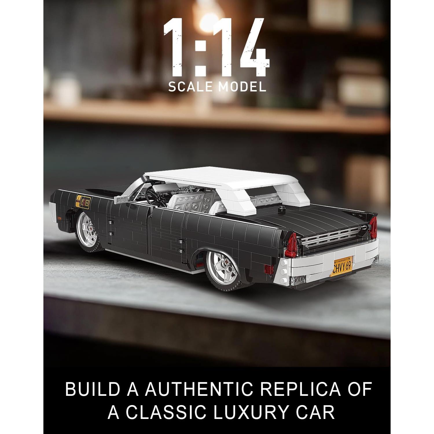 Mould King 10118 Coche Deportivo Vintage 1903 Piezas