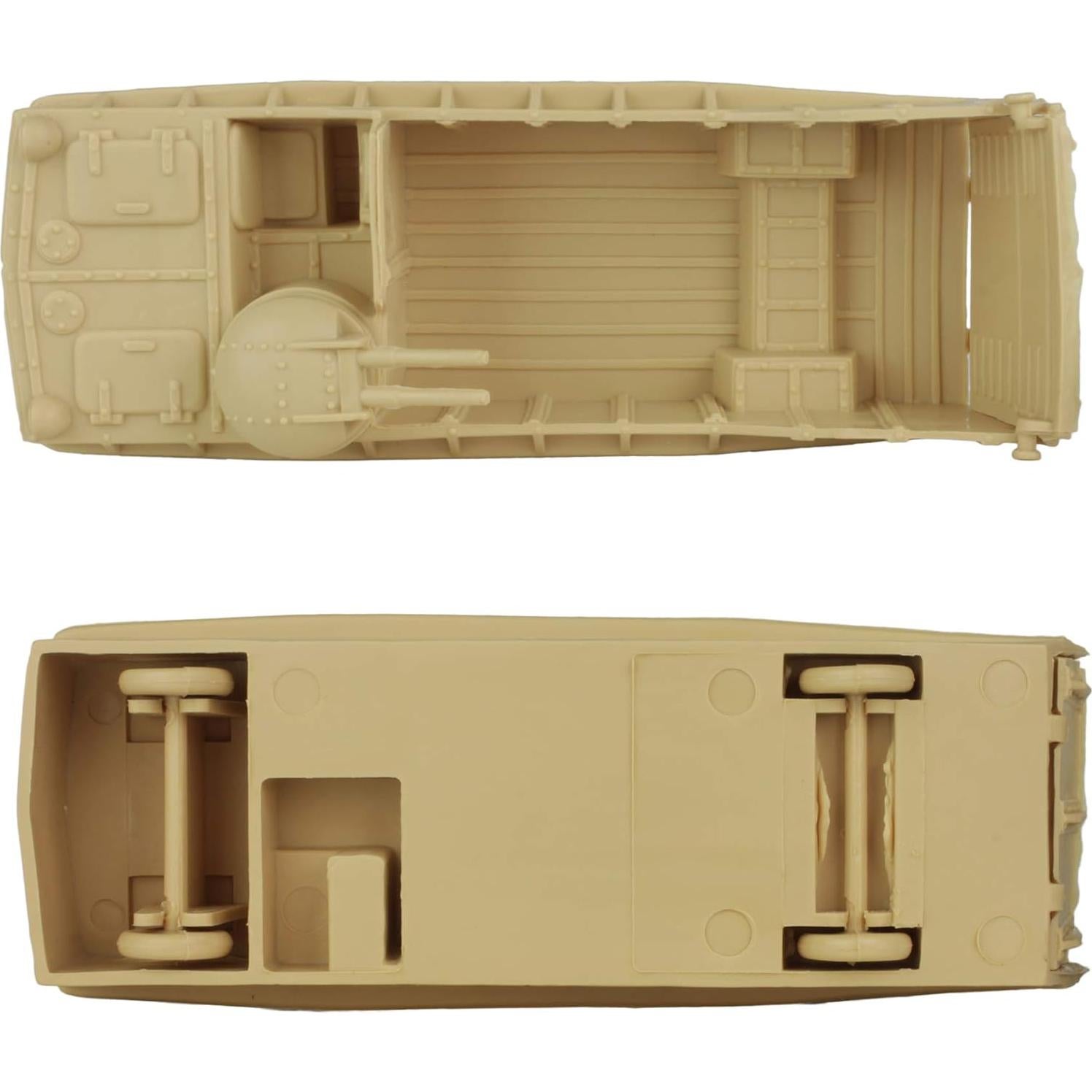 BMC Classic Landing Craft 4pc Tan y Verde Oliva 15 cm