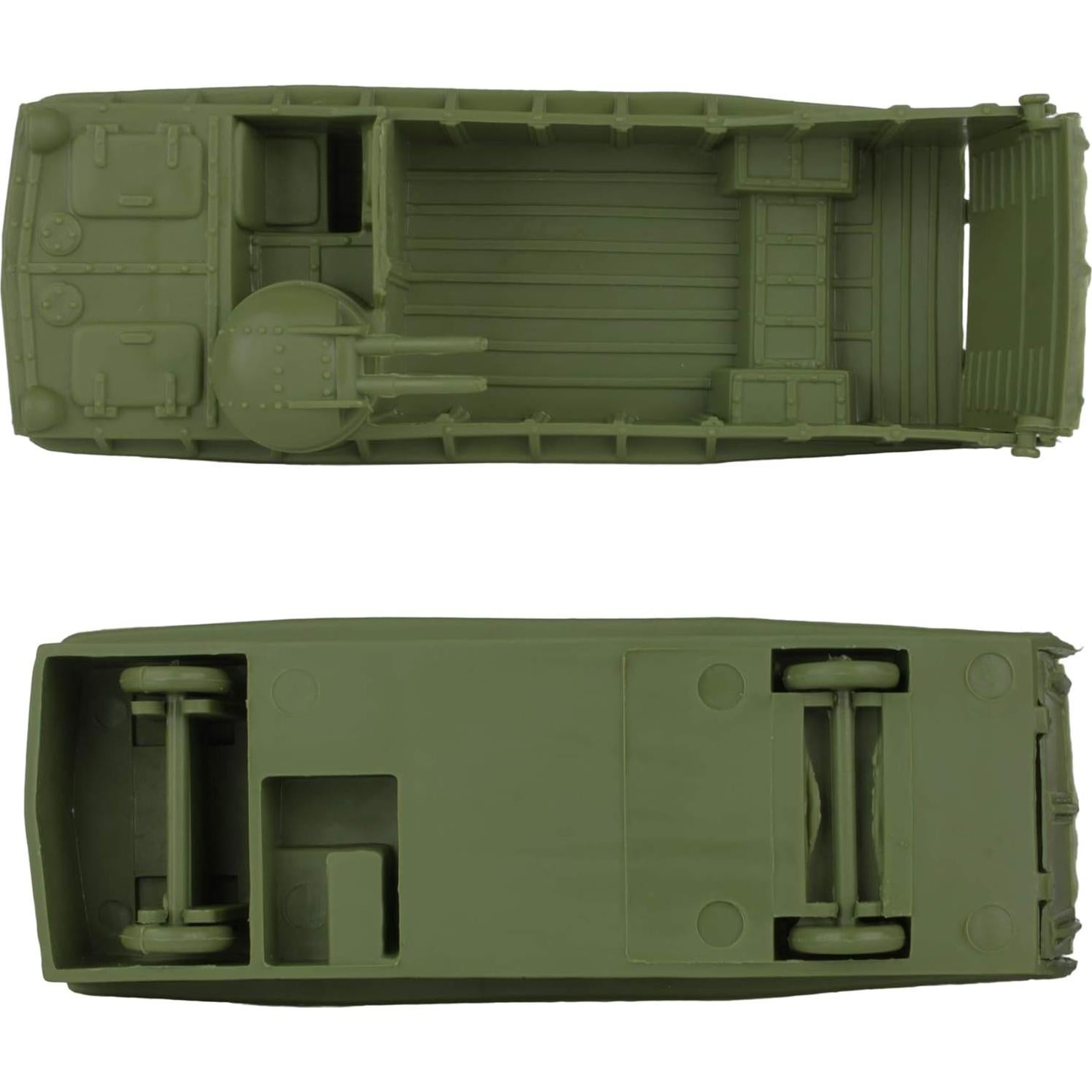 BMC Classic Landing Craft 4pc Tan y Verde Oliva 15 cm