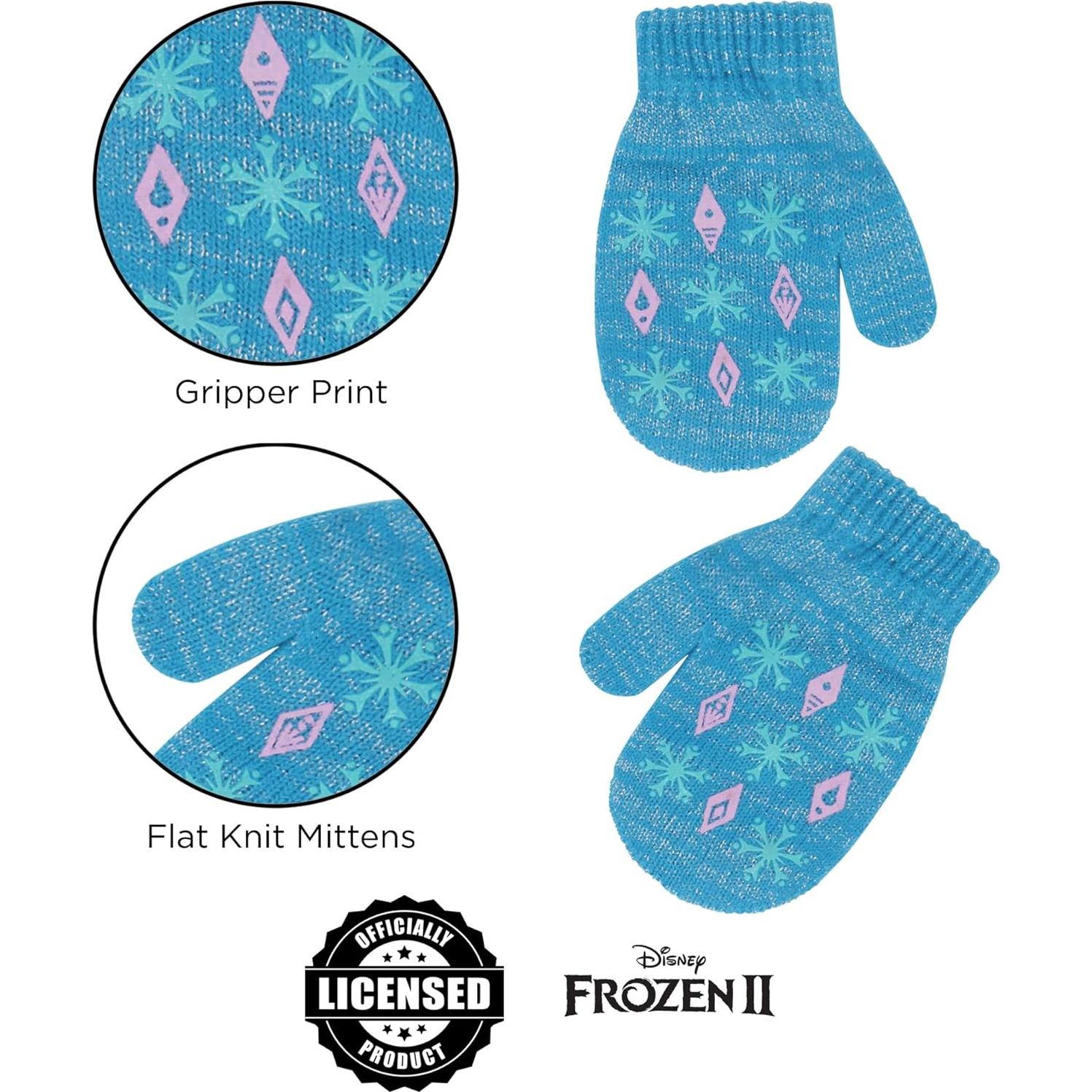 Conjunto gorro y manoplas Disney Frozen 2 para niñas 2-4 años