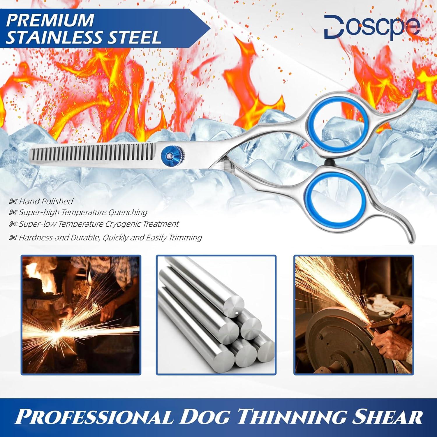 Tijeras de Adelgazamiento para Perros Doscpe 16.99 cm Acero Inoxidable