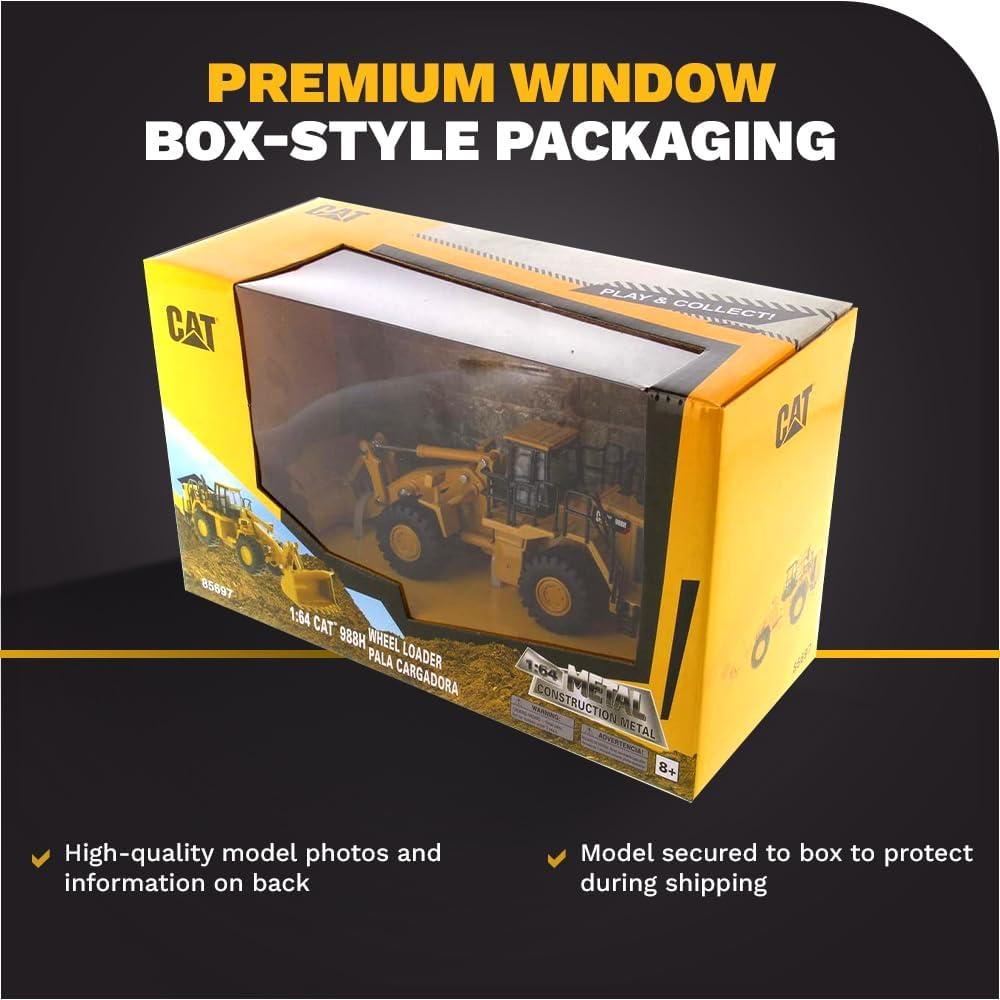 Cargadora de Ruedas Diecast Masters Caterpillar 988H 1:64
