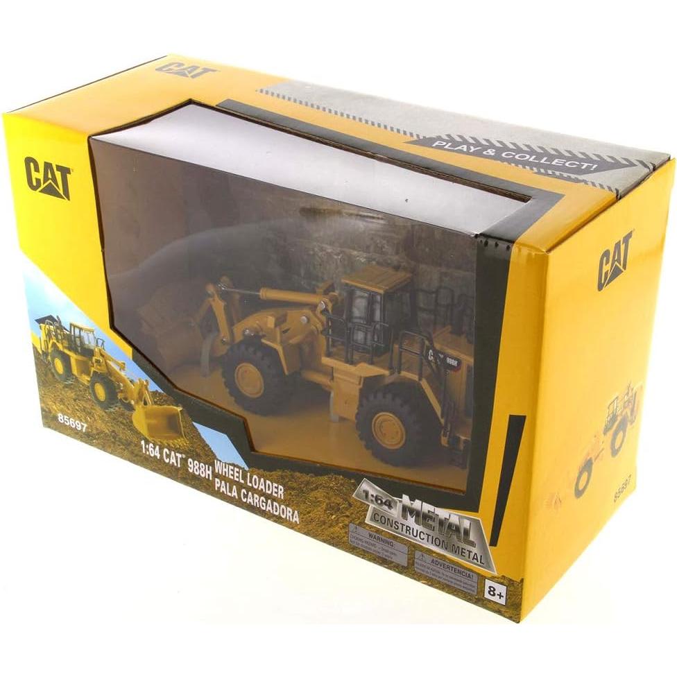 Cargadora de Ruedas Diecast Masters Caterpillar 988H 1:64
