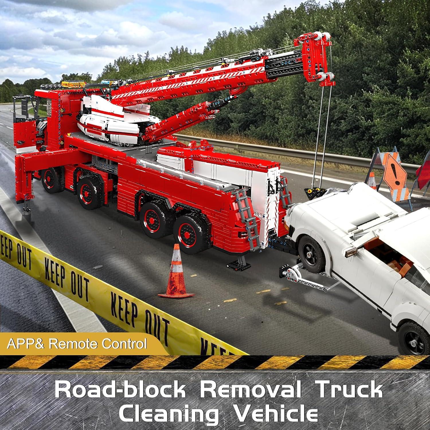 Camión de Remolque Mould King 10966 Neumático 15.88kg