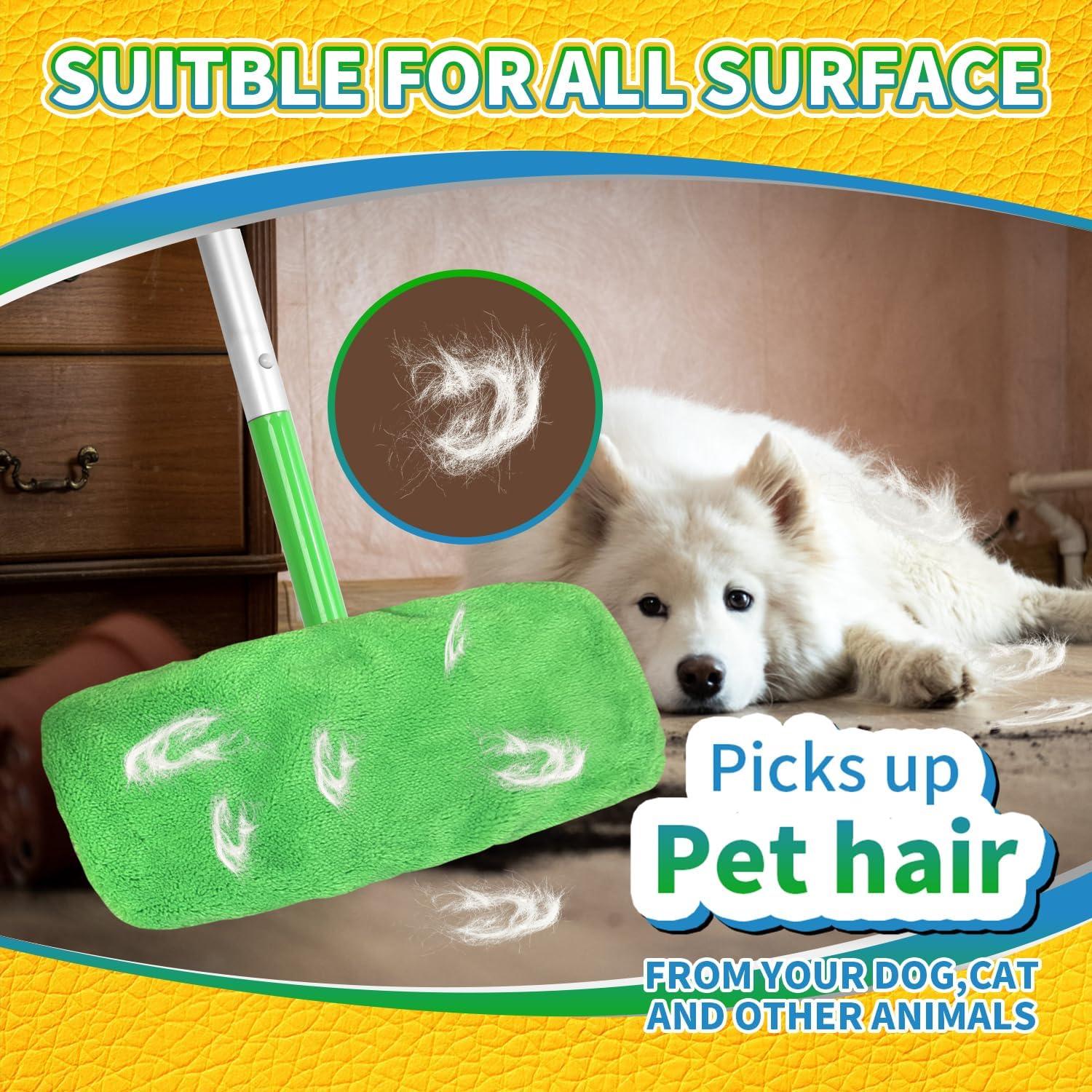 Paquete de 3 Almohadillas de Mopa Reutilizables Zehrai 100% Franela Coral