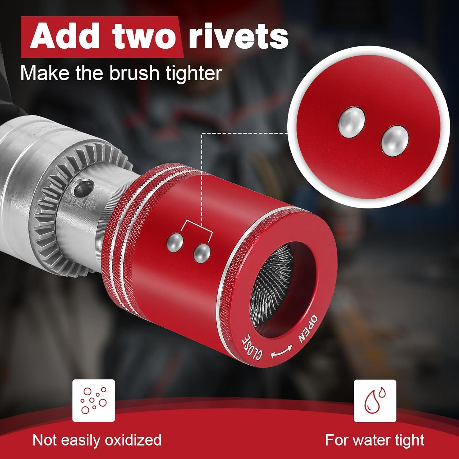 Limpiador de Tubos de Cobre Mokaou 1" para Taladro Eléctrico