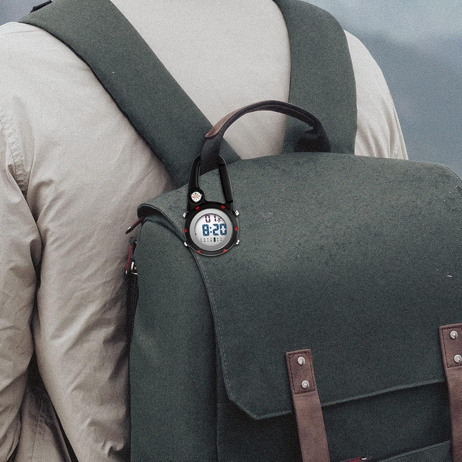 Reloj Digital Multifuncional Lancardo para Mochila Unisex