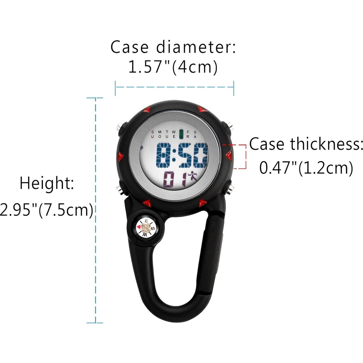 Reloj Digital Multifuncional Lancardo para Mochila Unisex