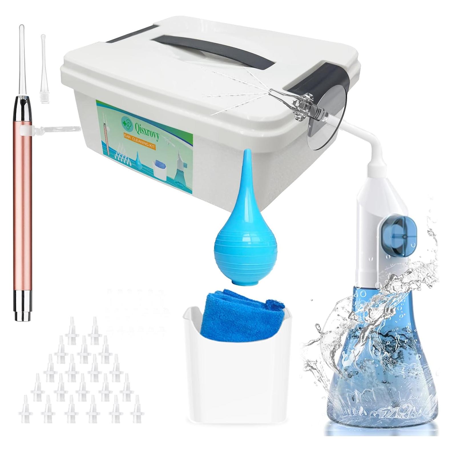 Kit de Limpieza de Oídos Lingtud - 26 Piezas, Azul