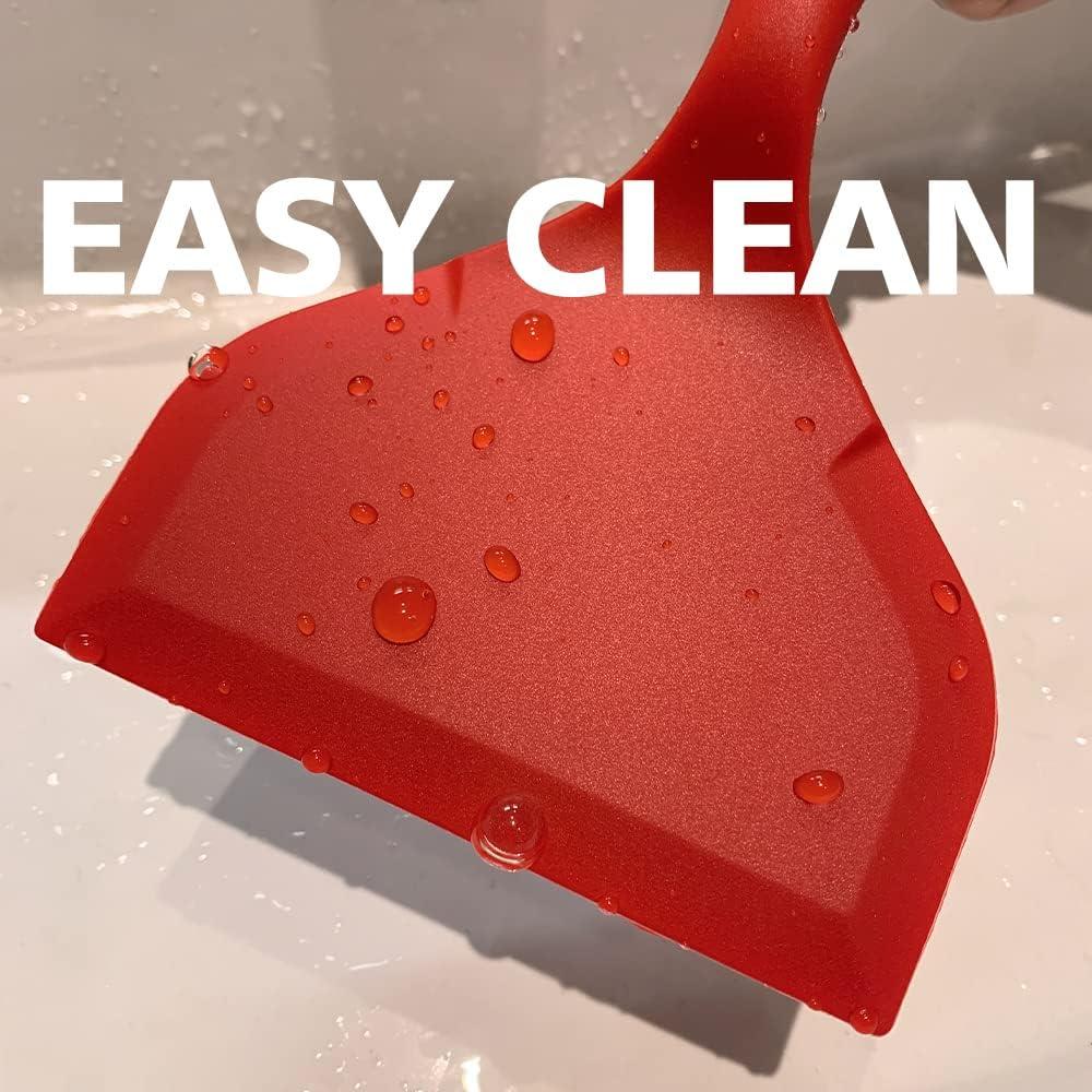 Espátula de Silicona Antiadherente LISOS 25.4x11.9 cm Negra