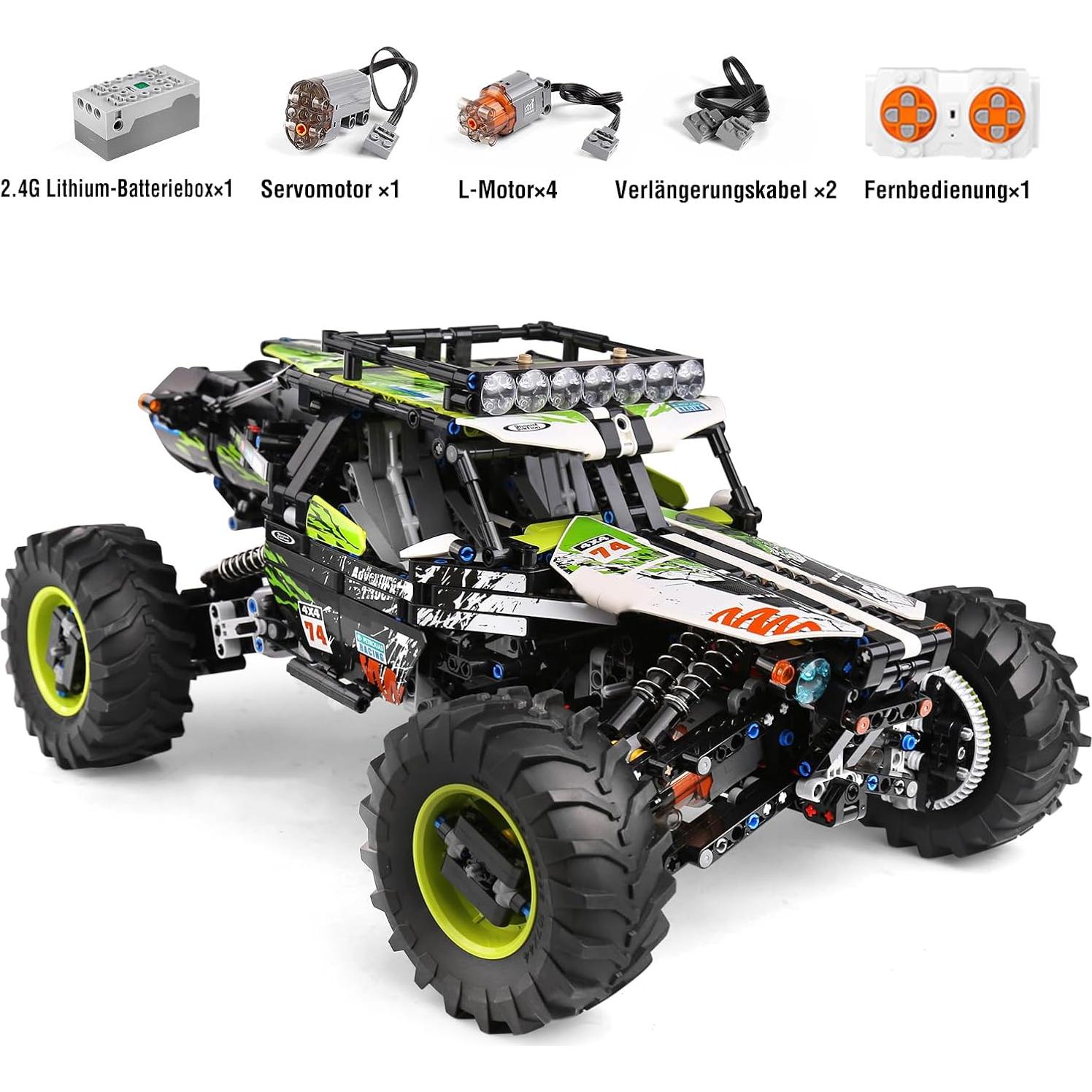 Mould King Coche RC Todo Terreno 18002 1890 Piezas