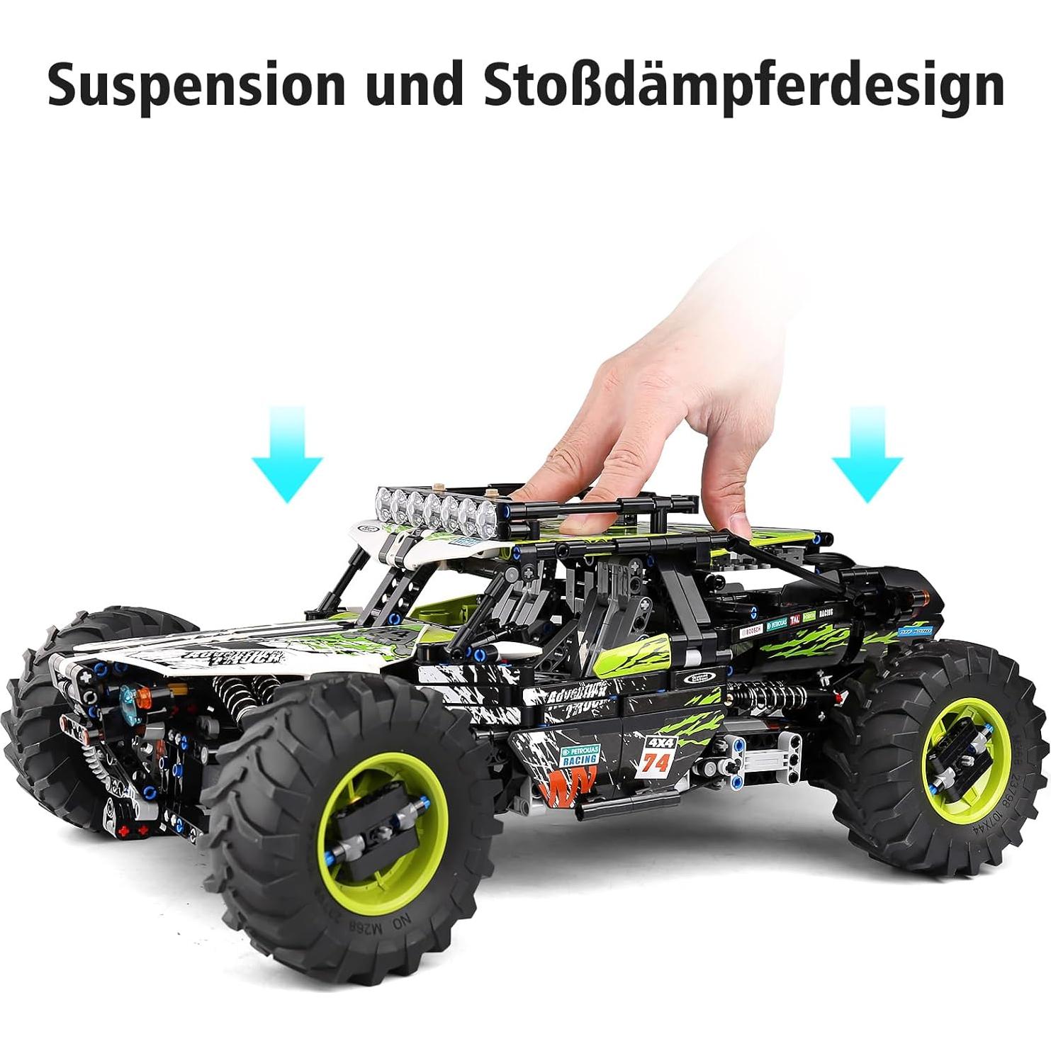 Mould King Coche RC Todo Terreno 18002 1890 Piezas