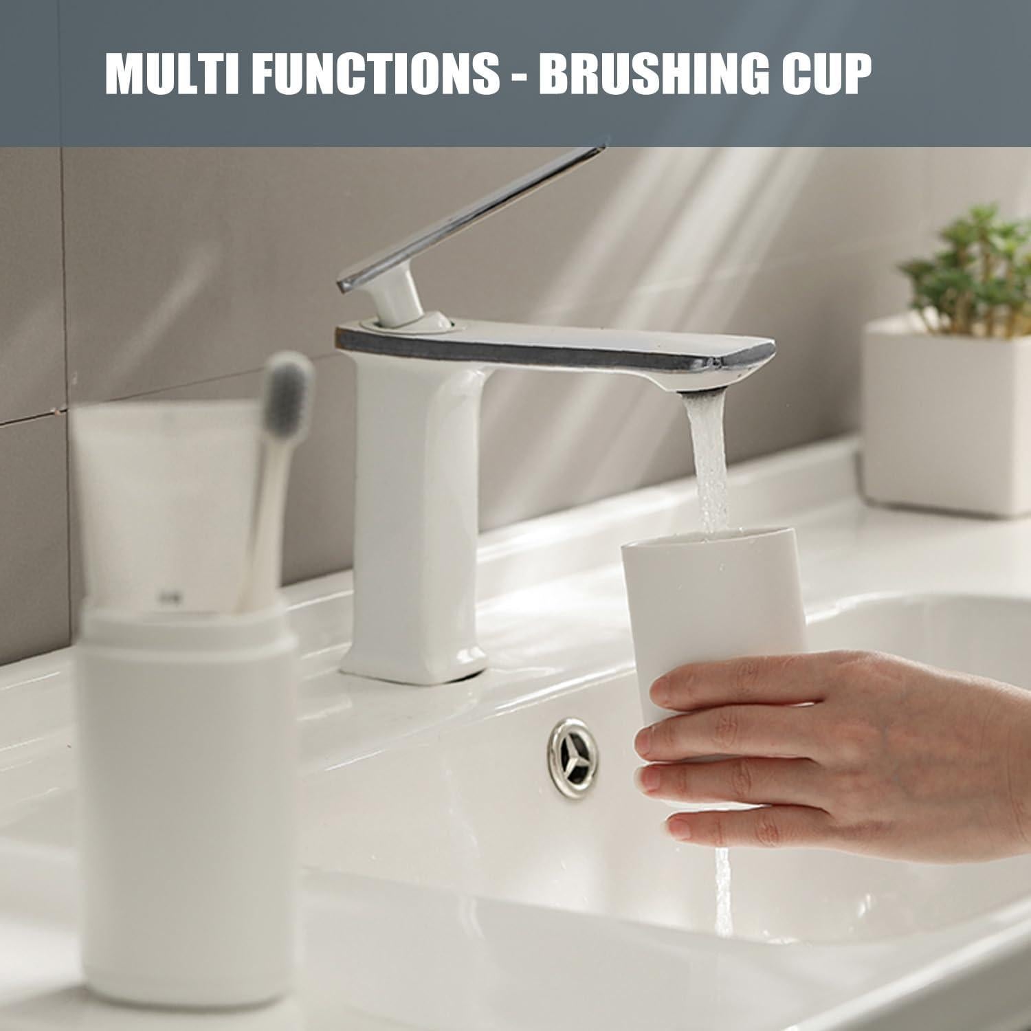 Estuche de Cepillo de Dientes de Viaje DeTii Gris - Ecológico y Práctico