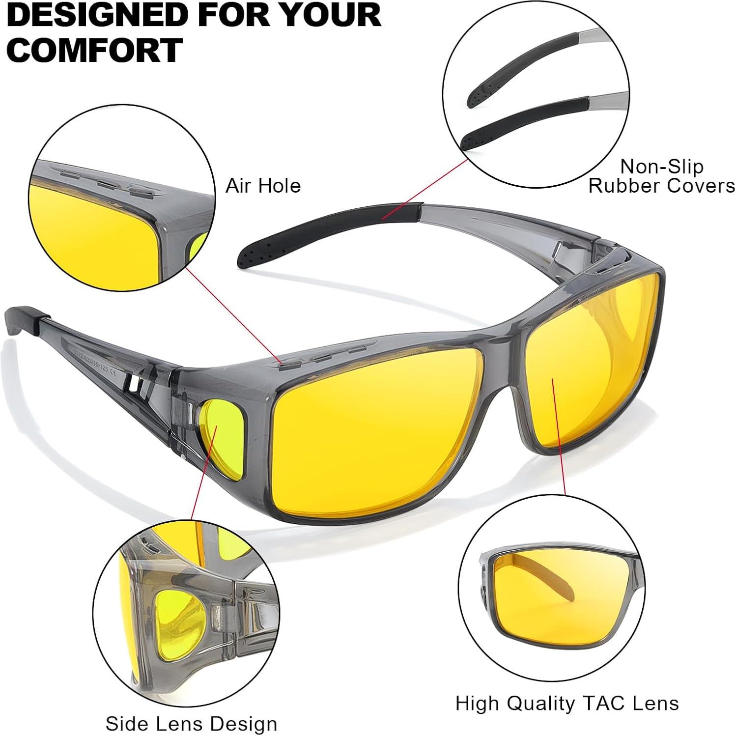 Gafas de Conducción Nocturna Trysee Polarizadas Antirreflejo