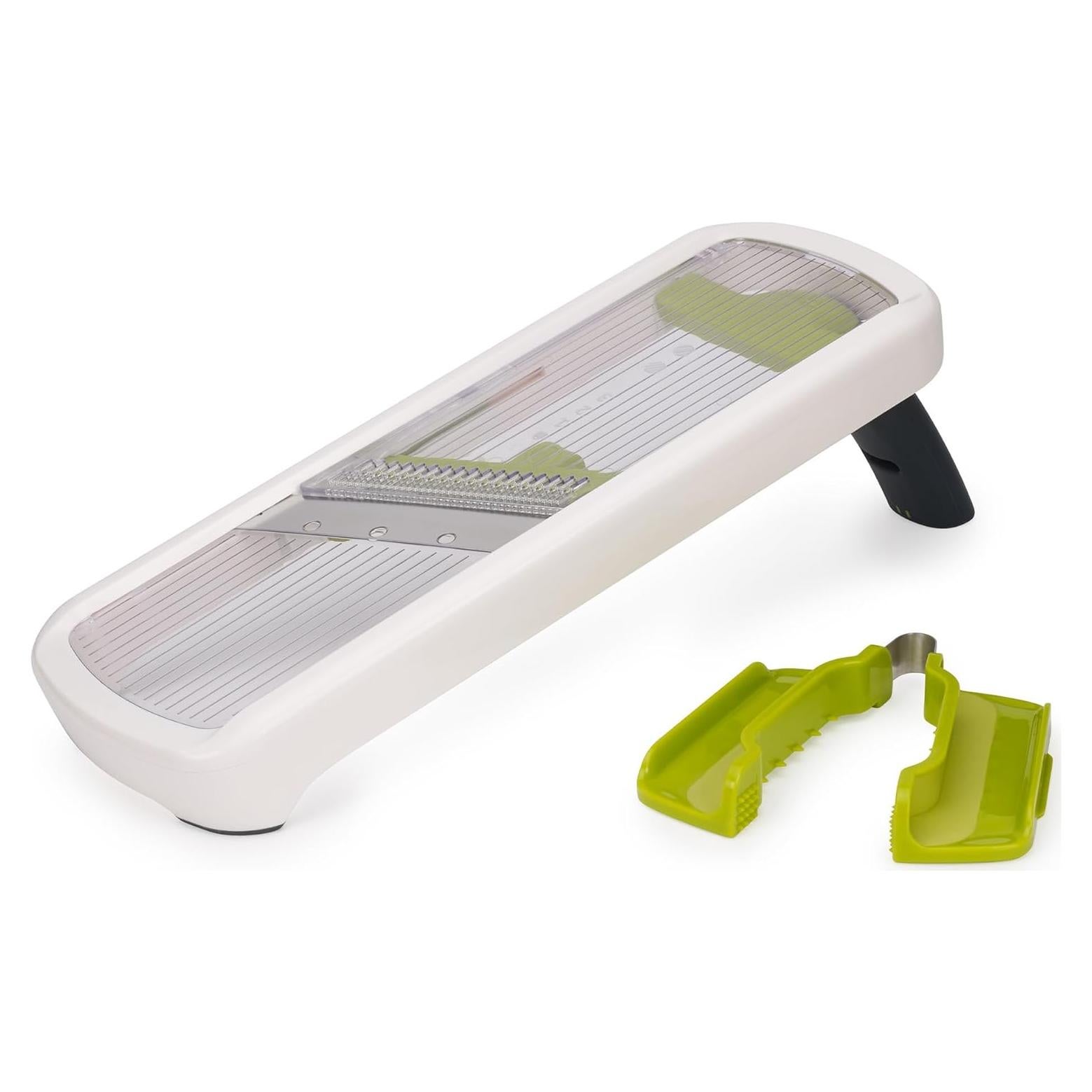 Joseph Joseph Multi-Grip Mandoline with Precision Food Grip, One Size, Green/White