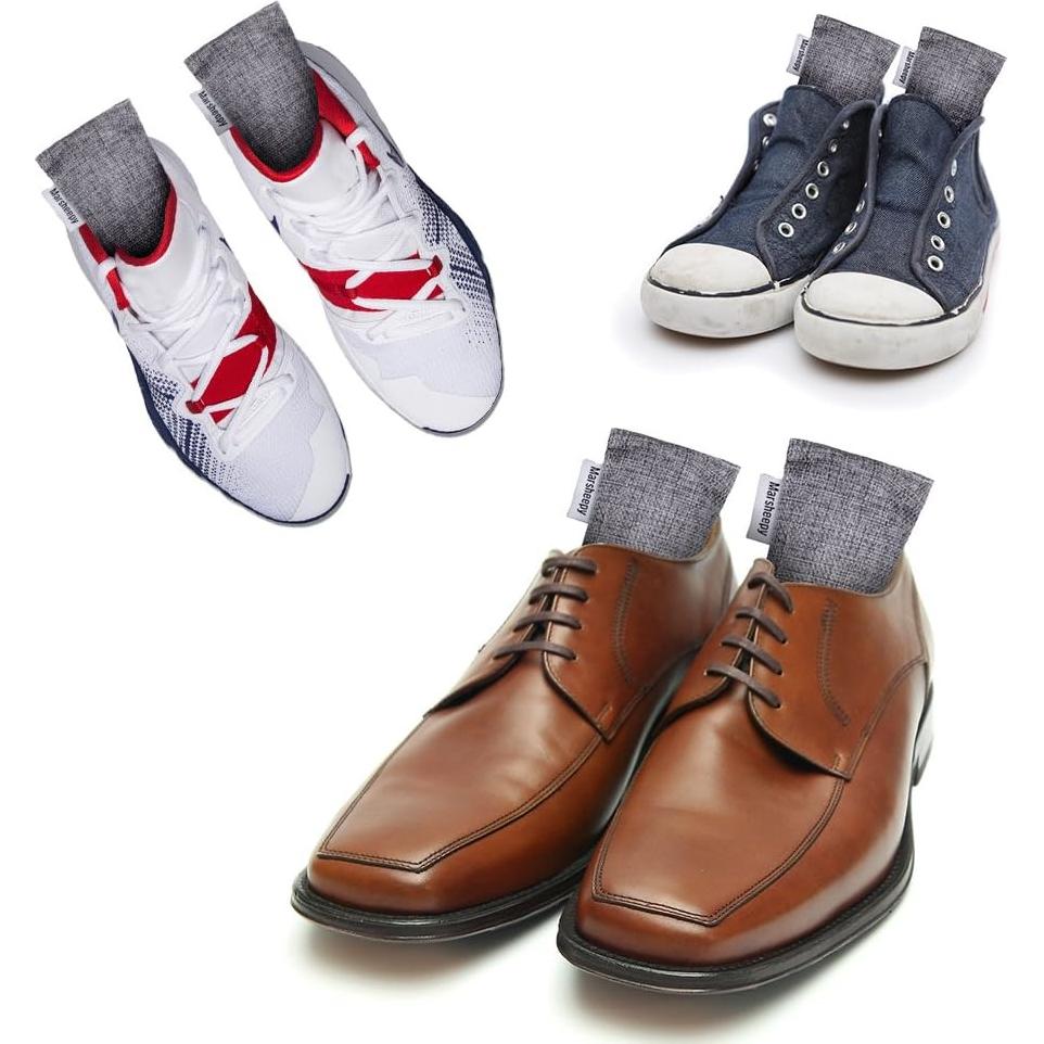 Bolsas Desodorantes de Carbón de Bambú Marsheepy 12 Paquete 200g