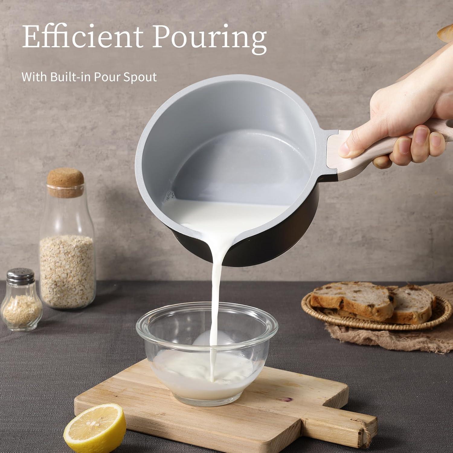 Juego de Cacerolas Antiadherentes CAROTE 1.5L y 3.0L 4 Piezas