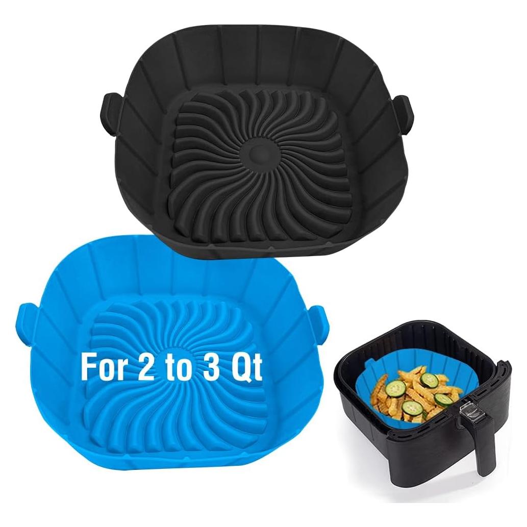 Forros de Silicona Reutilizables Xabzhzn para Freidoras 2-3QT